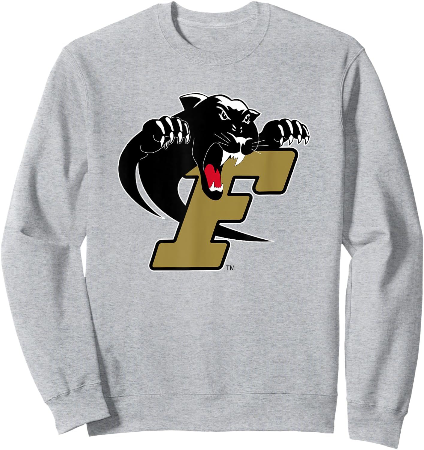 Ferrum College Athletics Ferrum Panthers Logo Sweatshirt - Sweatshirt | Ash