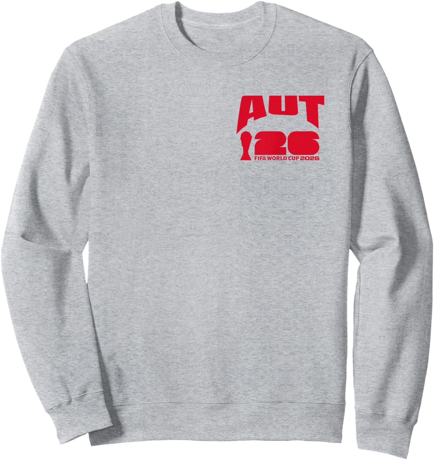 FIFA World CUP26 Österreich Ball im Tor Sweatshirt - Sweatshirt | Ash
