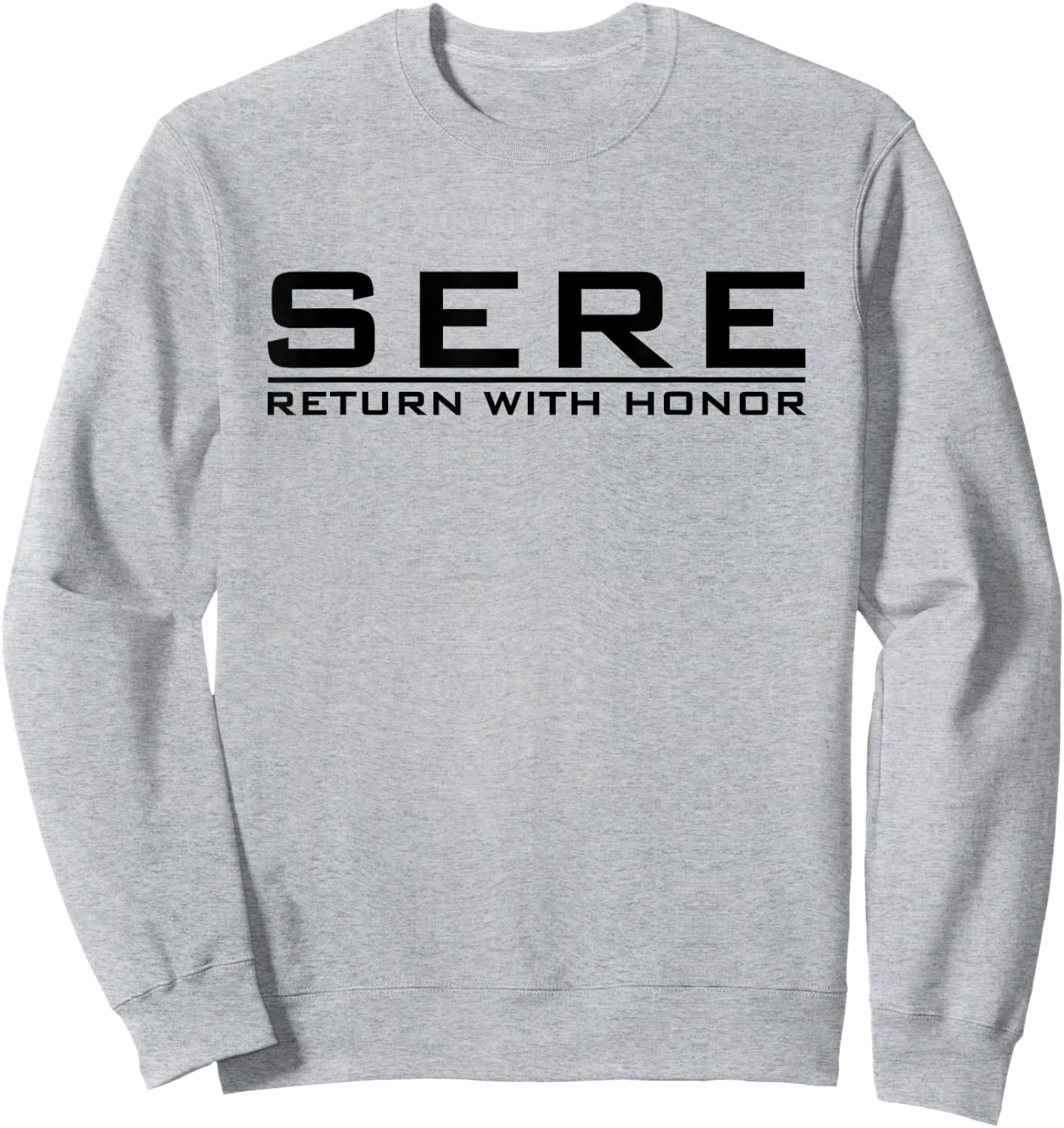 SERE Survival Evasion Resistance & Escape Military Training Sweatshirt - Sweatshirt | Ash