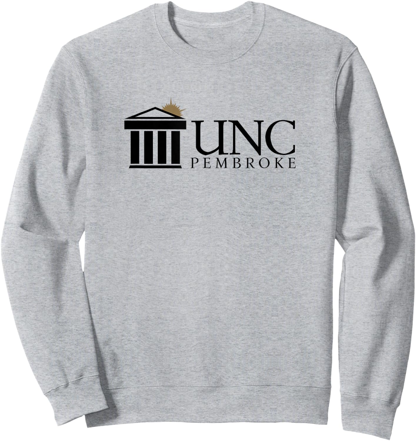 UNCP Braves Apparel Sports Fan Sweatshirt - Sweatshirt | Ash