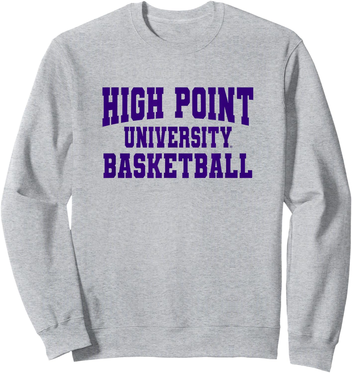 High Point Panthers University Basketball Sports Fan Sweatshirt - Sweatshirt | Ash