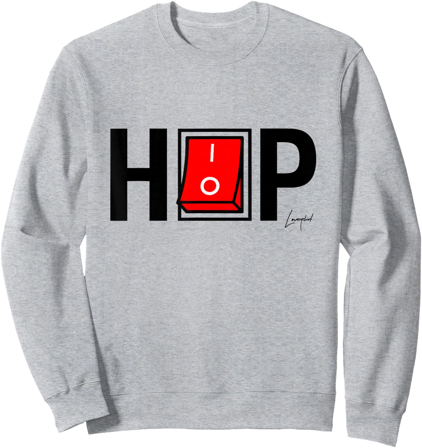 Hip Hop Rap Music Urban Street Art Design Sweatshirt - Sweatshirt | Ash