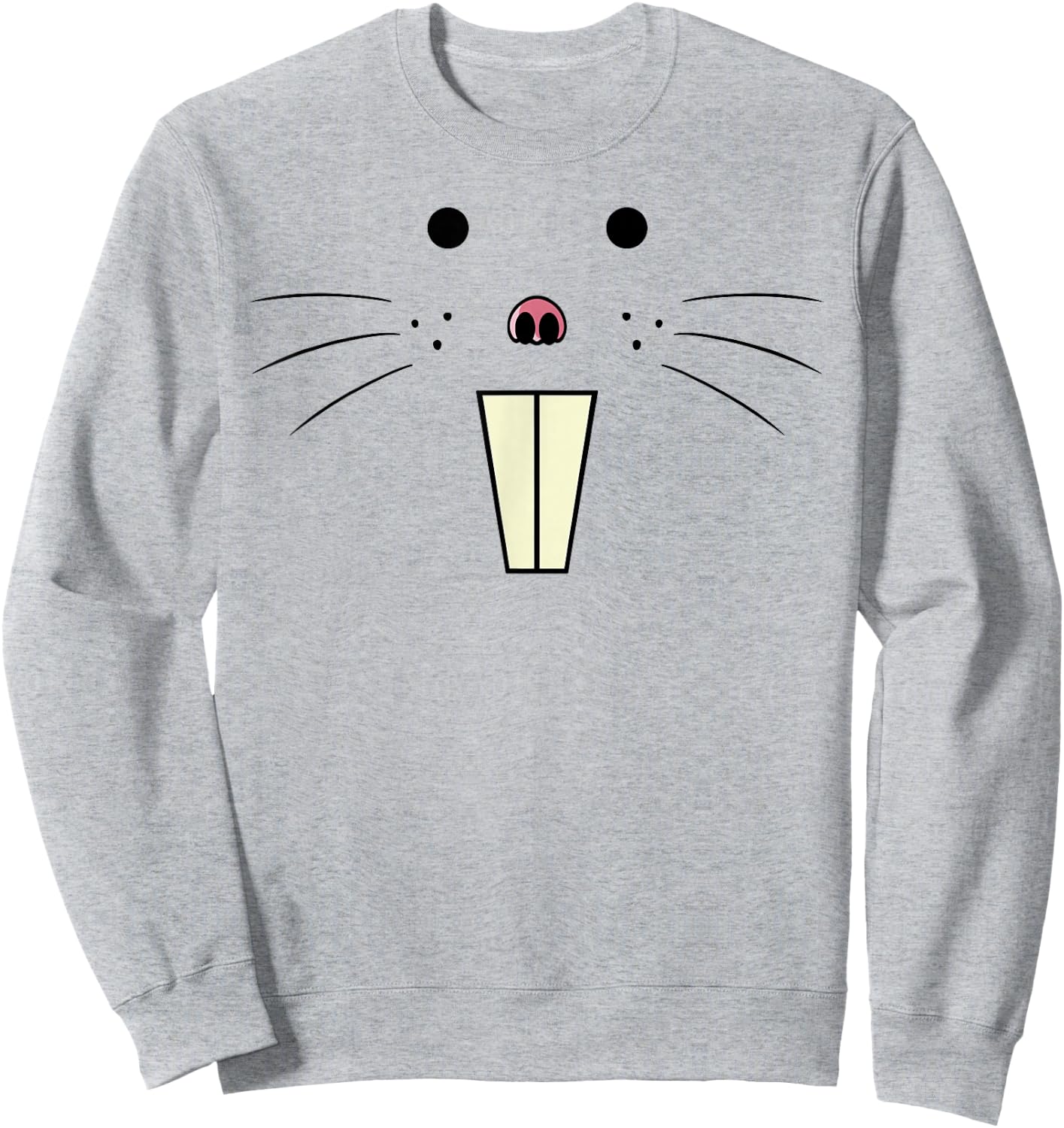 Halloween costume with nude gauze face , pink, s Sweatshirt - Sweatshirt | Ash
