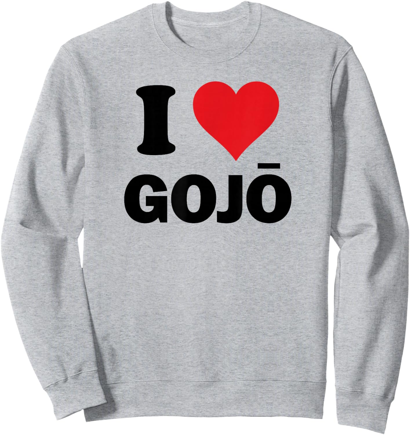 I Heart Gojo Japan Love Japanisches Souvenir-Artikel Sweatshirt - Sweatshirt | Ash