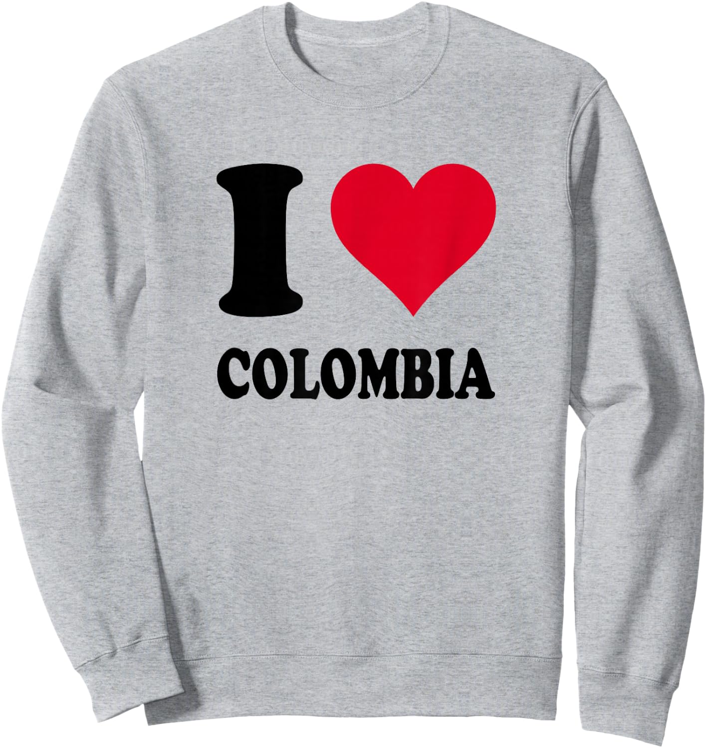 I Love Colombia , white, S Sweatshirt - Sweatshirt | Ash