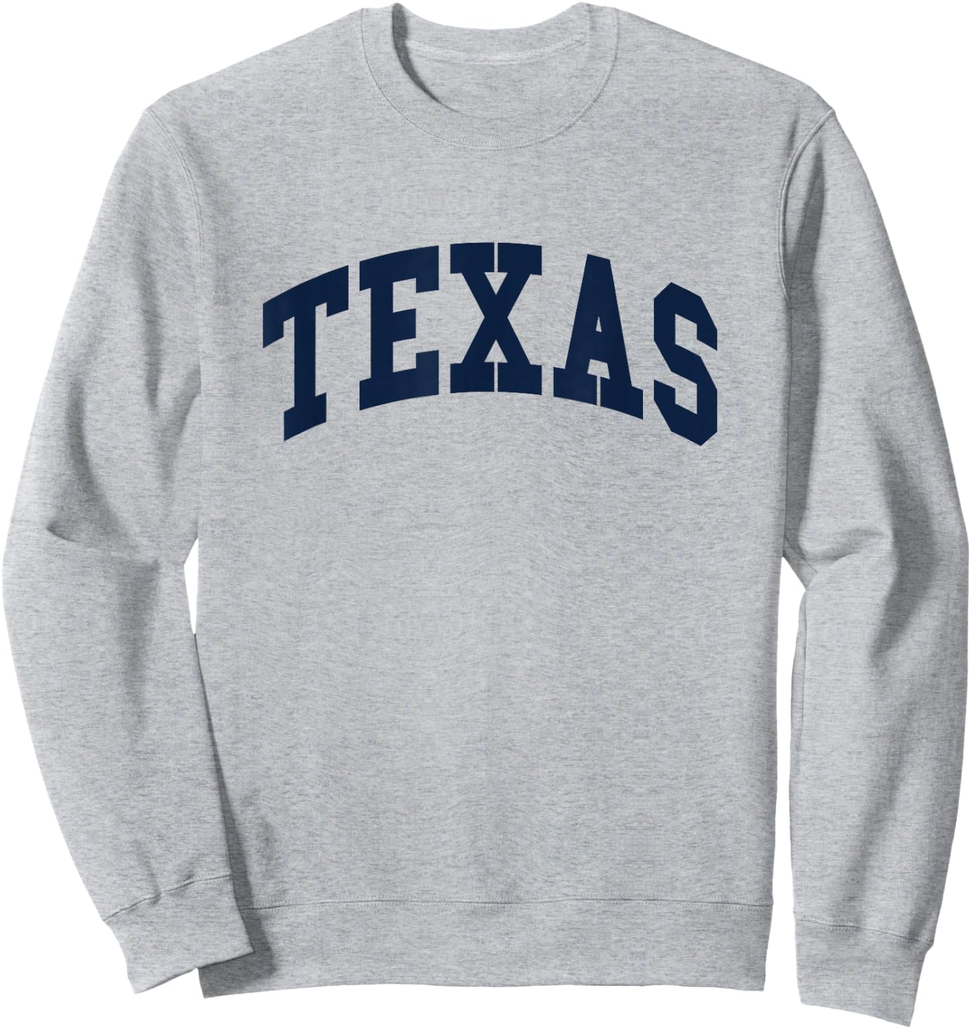 TEXAS - Throwback Design - Classic Sweatshirt - Sweatshirt | Ash