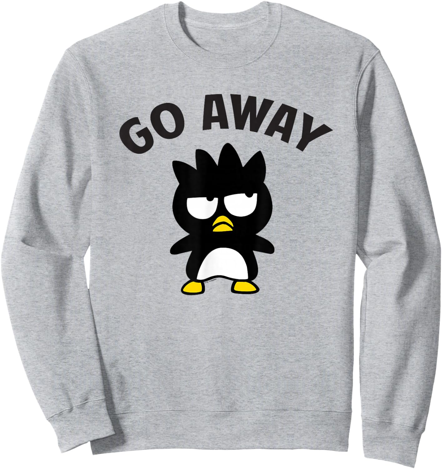 Badtz - Maru "Go Away" Shirt Sweatshirt - Sweatshirt | Ash