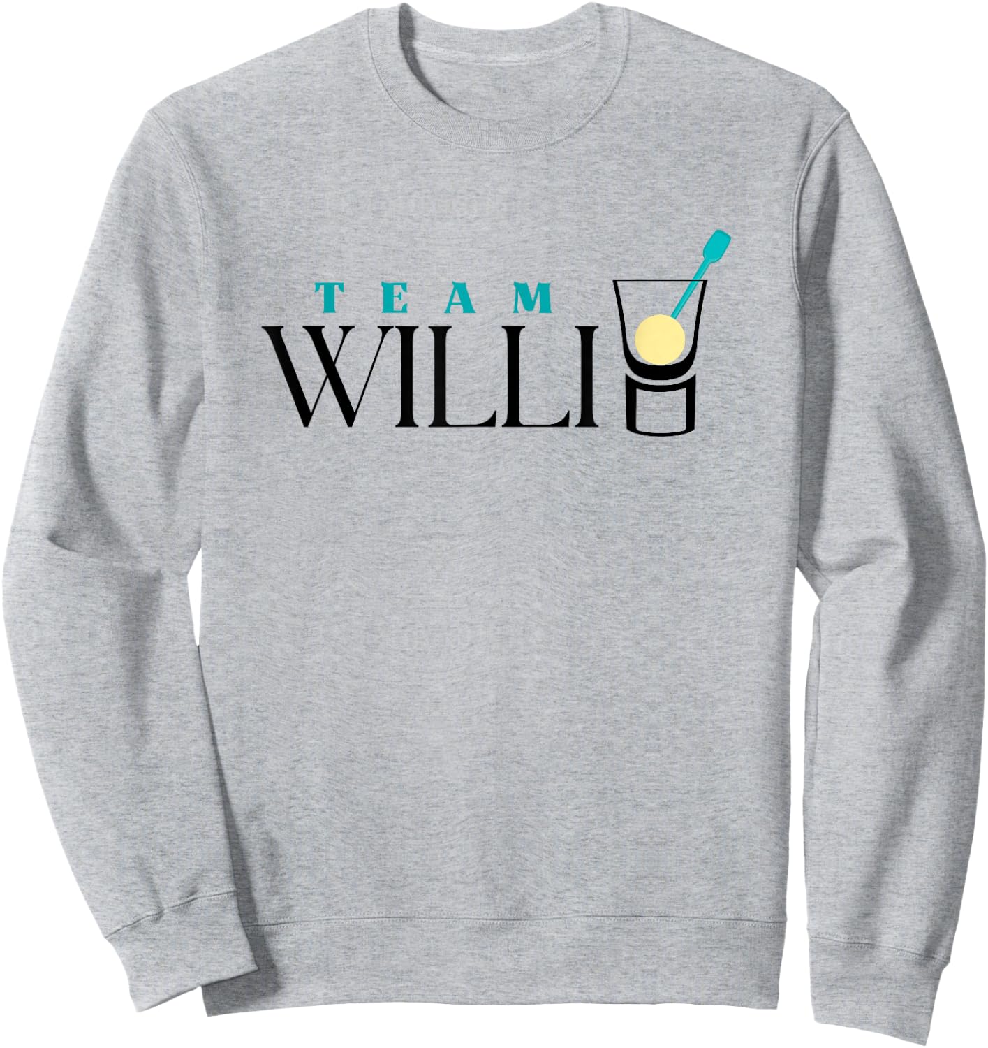 Team Willi | Williams Christ Pear Schnapps Shot Apres Ski , White Sweatshirt - Sweatshirt | Ash