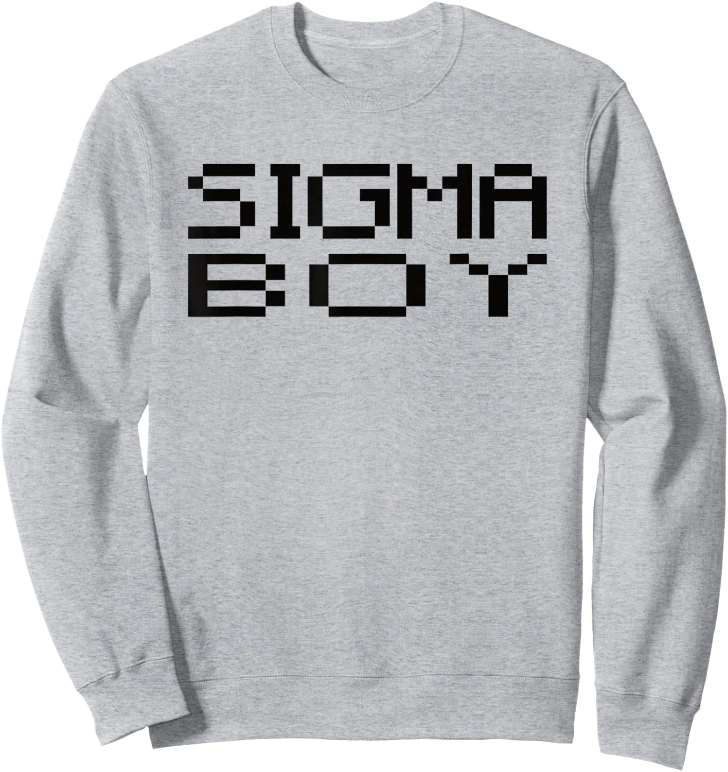 Sigma Boy – Sigma Design Trendy Motivational Men's , grey, S Sweatshirt - Sweatshirt | Ash