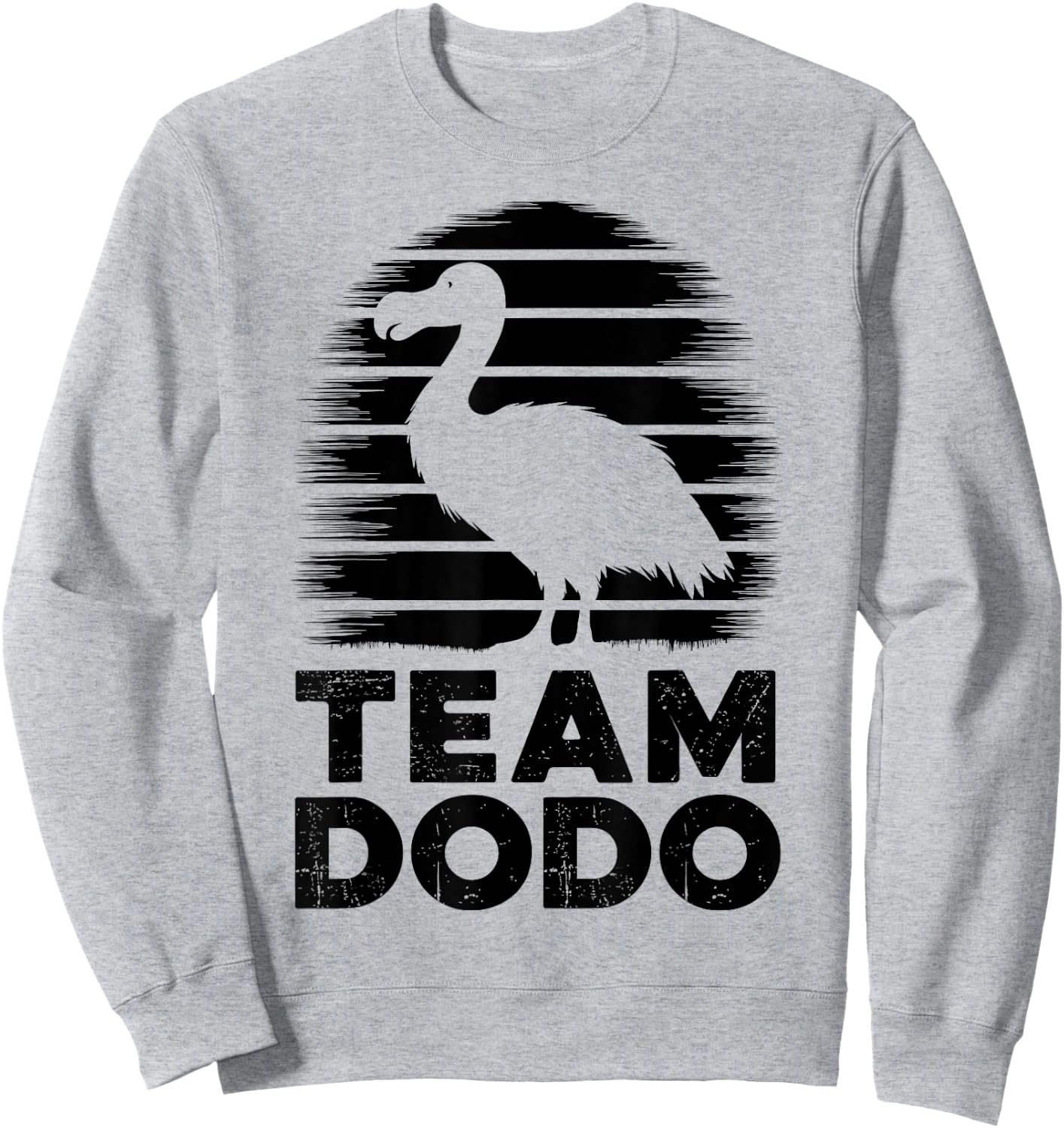 Team Dodo Funny Dodo Bird Sweatshirt - Sweatshirt | Ash