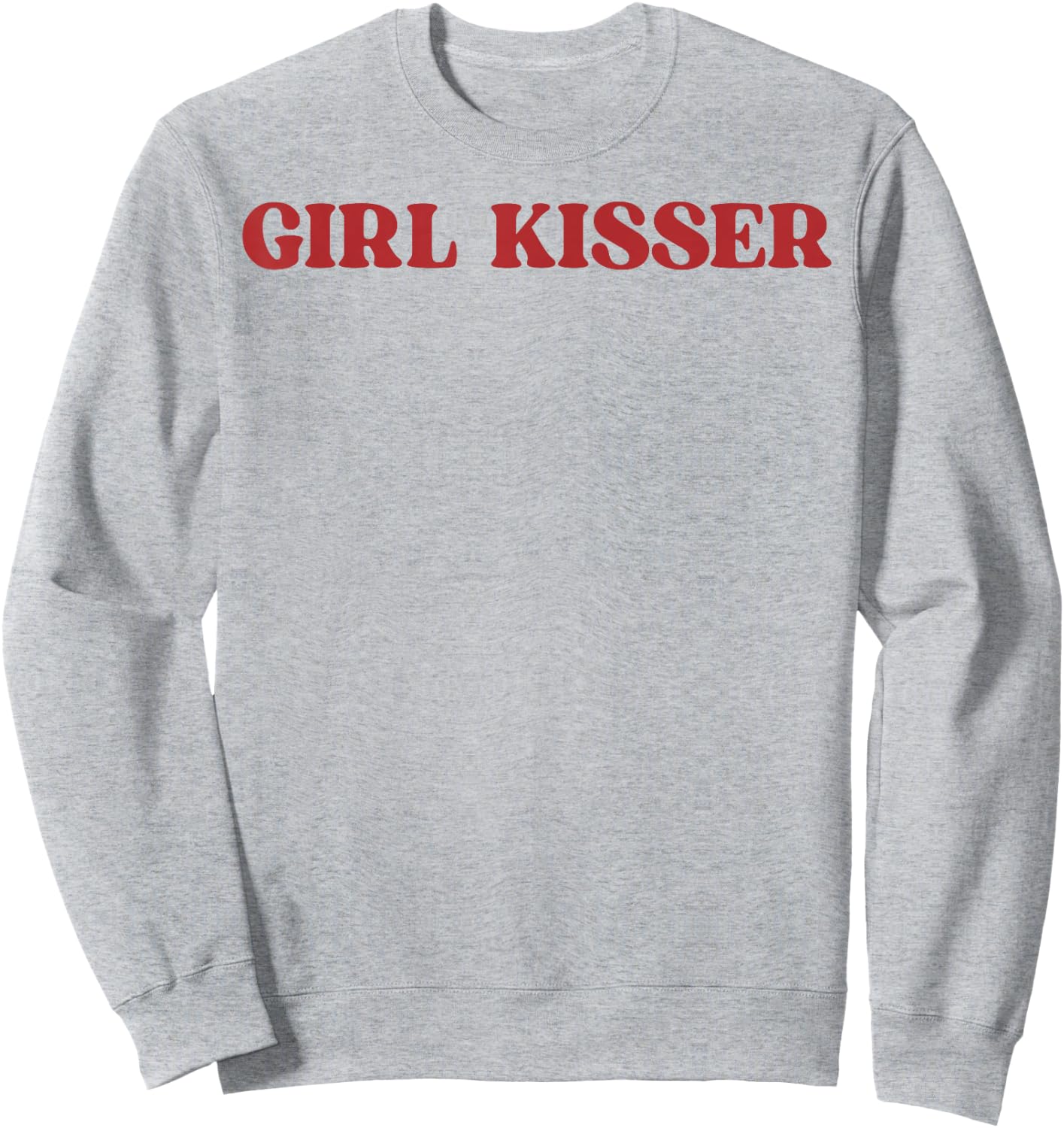 Girl Kisser Lesbian LGBT Gay Bisexual Trans Pride Pansexual Sweatshirt - Sweatshirt | Ash