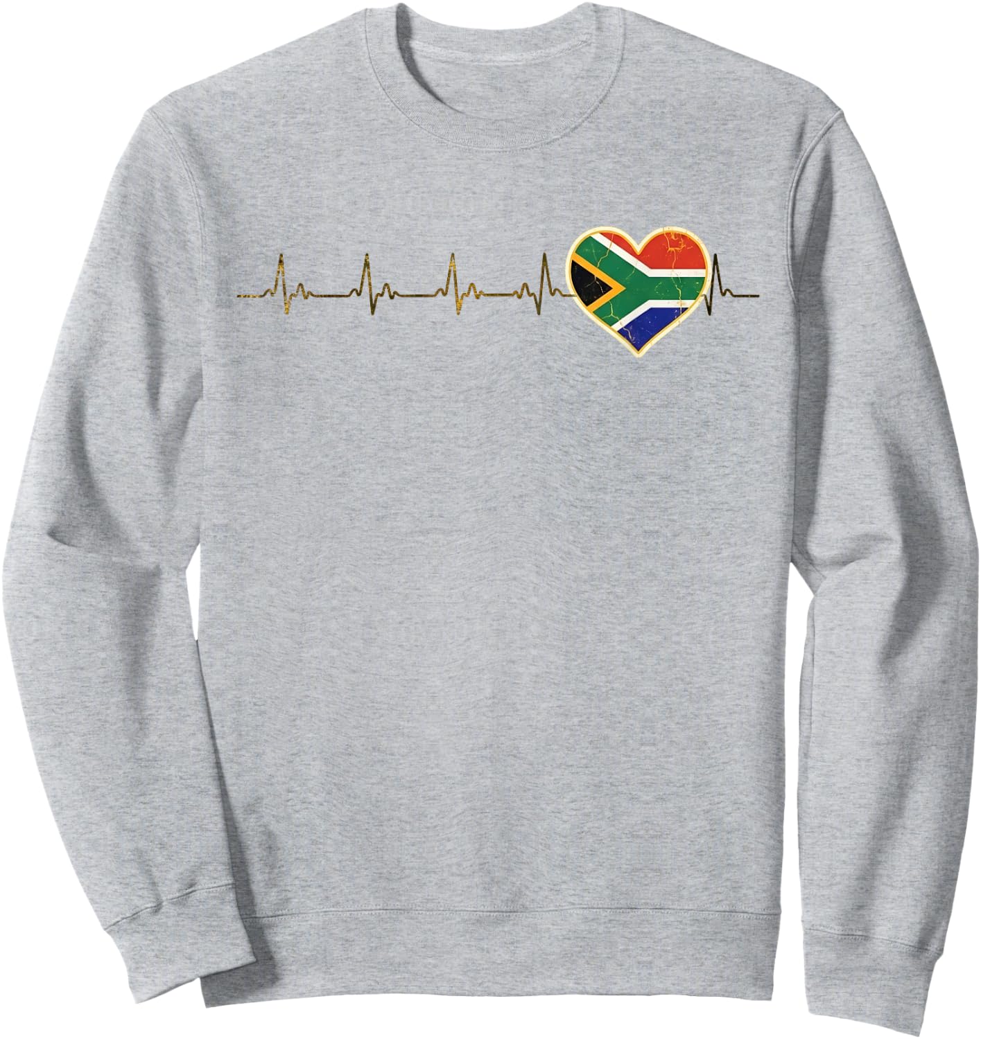 South Africa Retro Vintage Jersey Capetown African Sweatshirt - Sweatshirt | Ash
