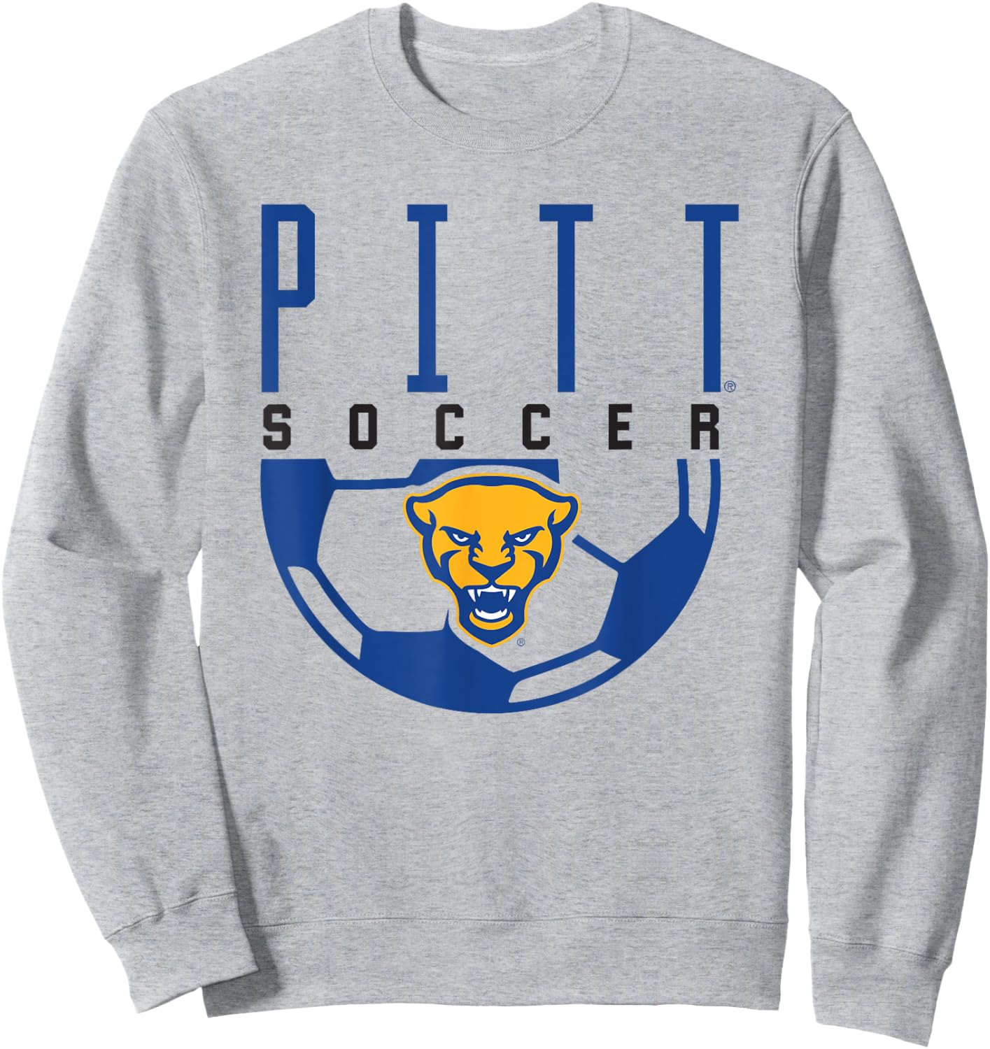 University of Pittsburgh Panthers Soccer Sweatshirt - Sweatshirt | Ash