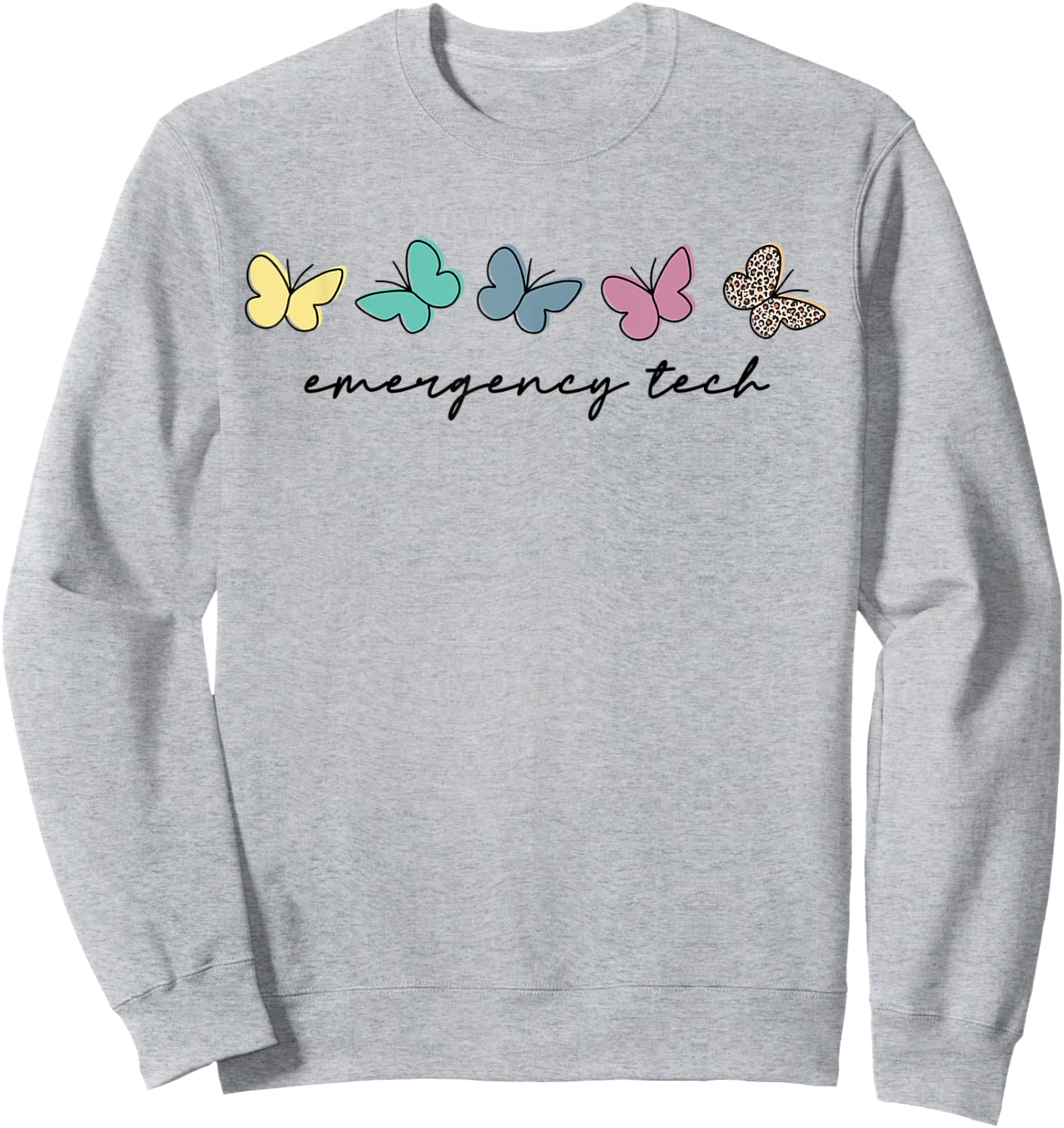 Emergency Room Technician ER Tech Nurse Technologist Sweatshirt - Sweatshirt | Ash