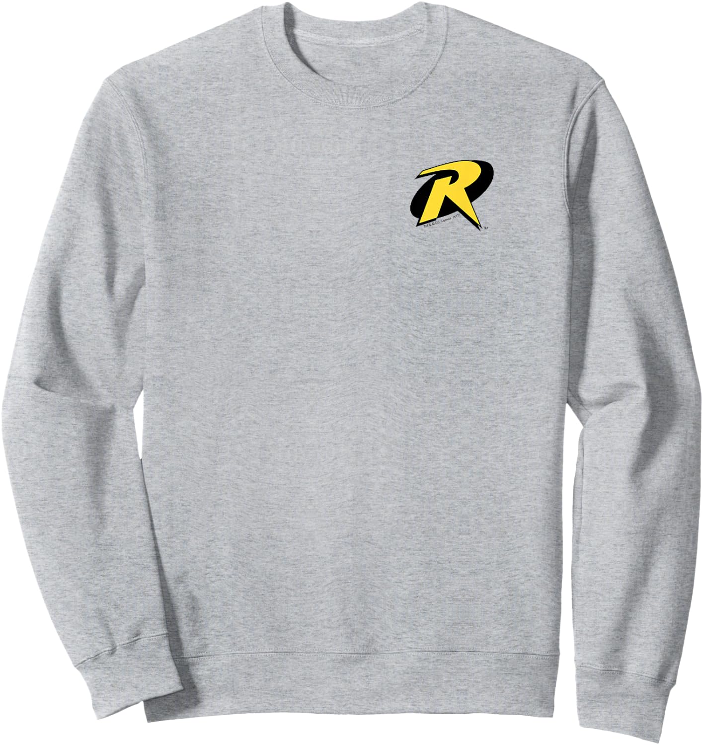 Batman and Robin Logo Sweatshirt - Sweatshirt | Ash