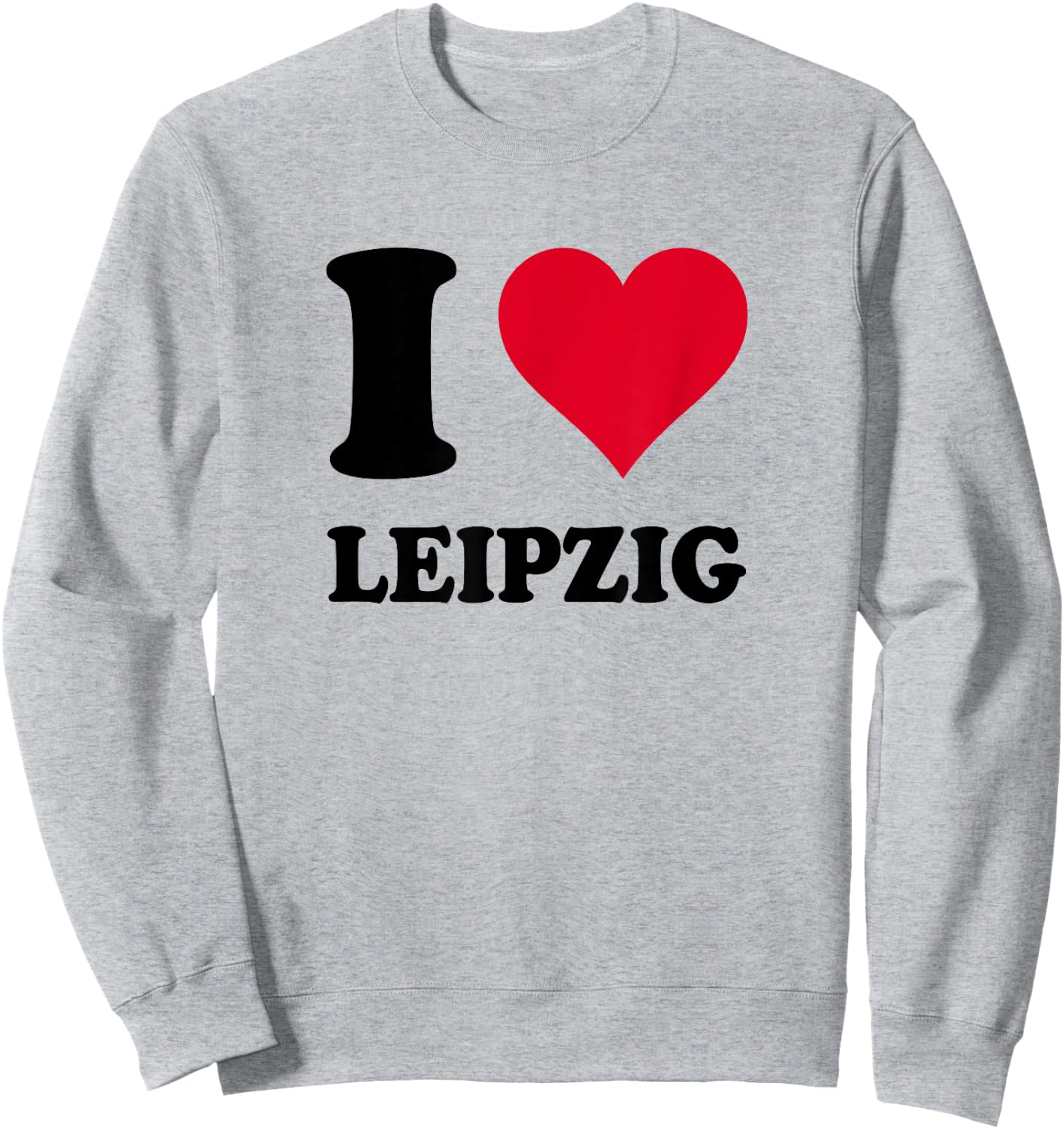 Ich Liebe Leipzig Sweatshirt - Sweatshirt | Ash