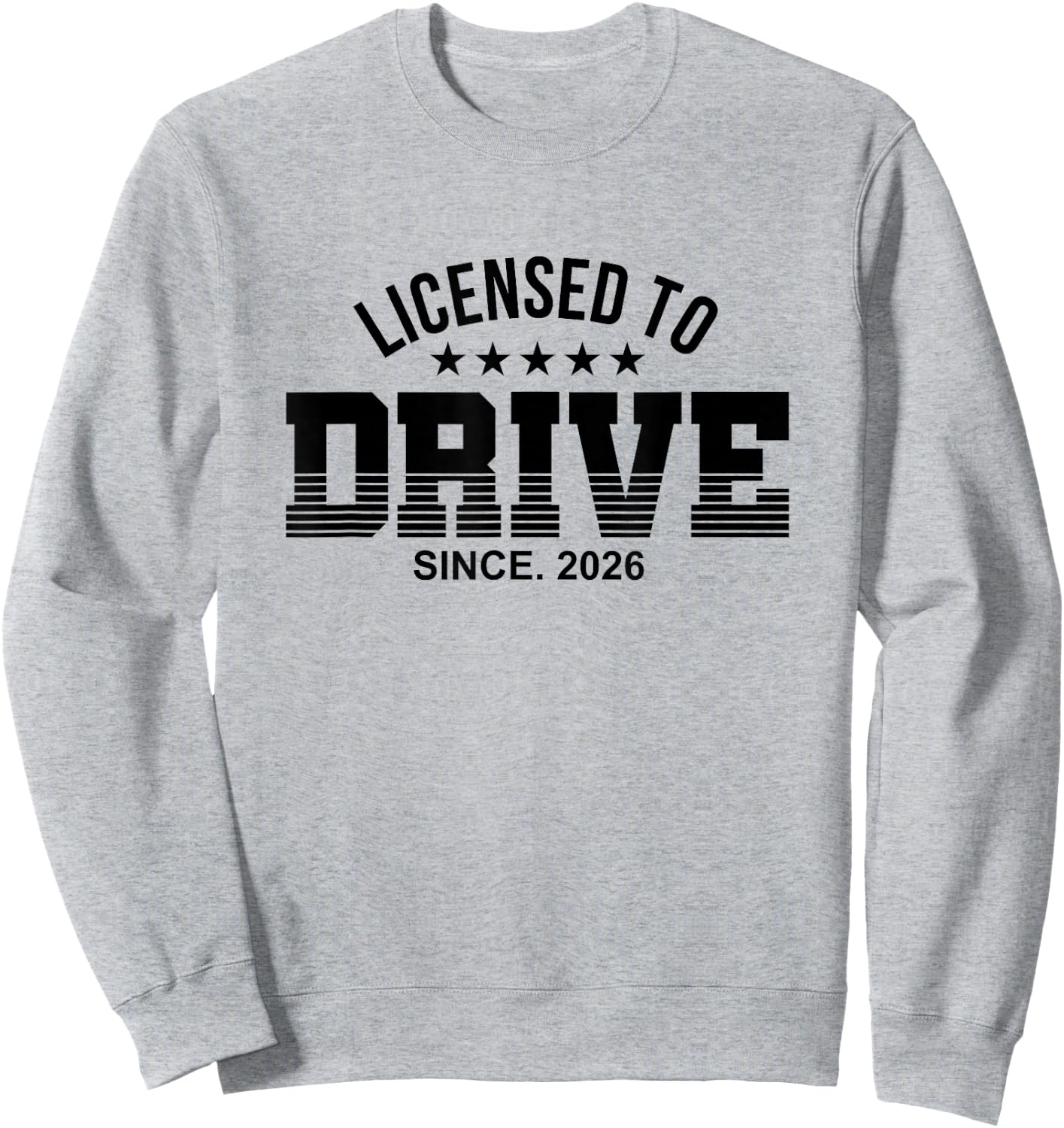 Führerscheinprüfung Fahrprüfung bestanden Führerschein 2026 Sweatshirt - Sweatshirt | Ash