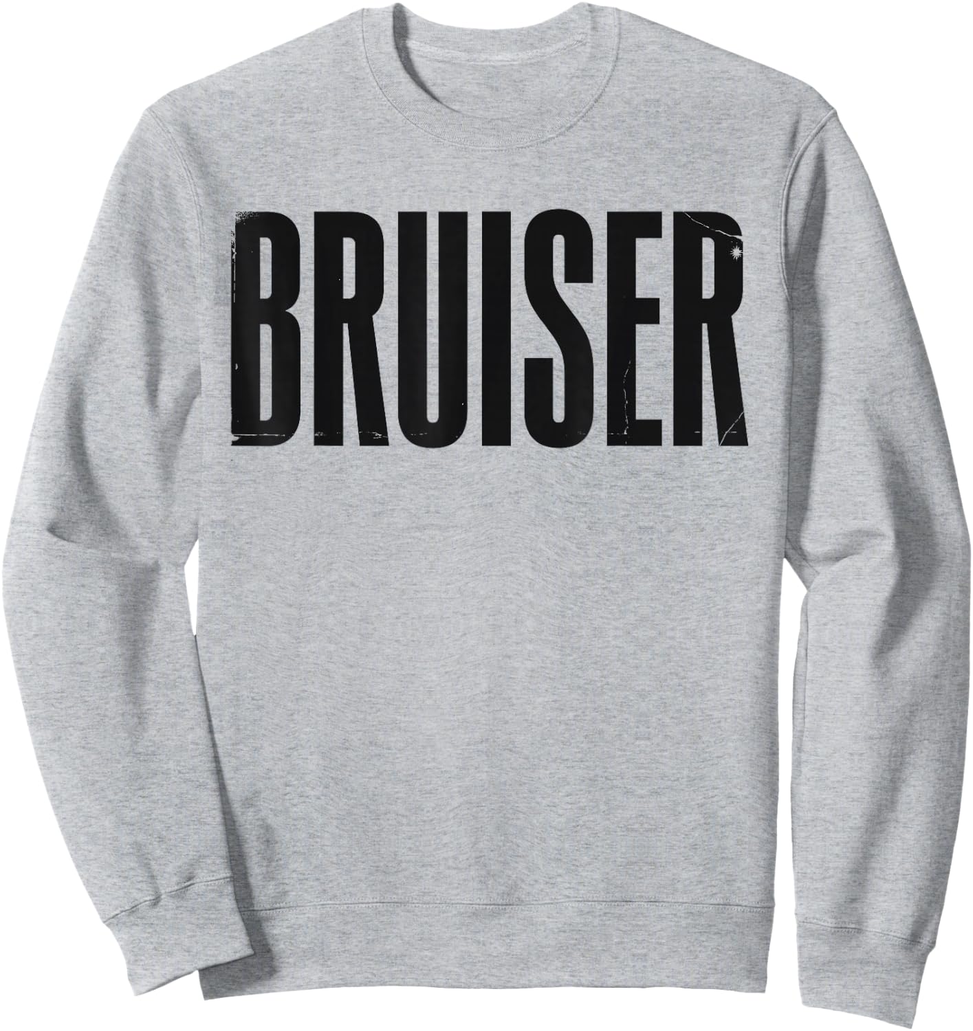 Bruiser Retro Funny Sweatshirt - Sweatshirt | Ash