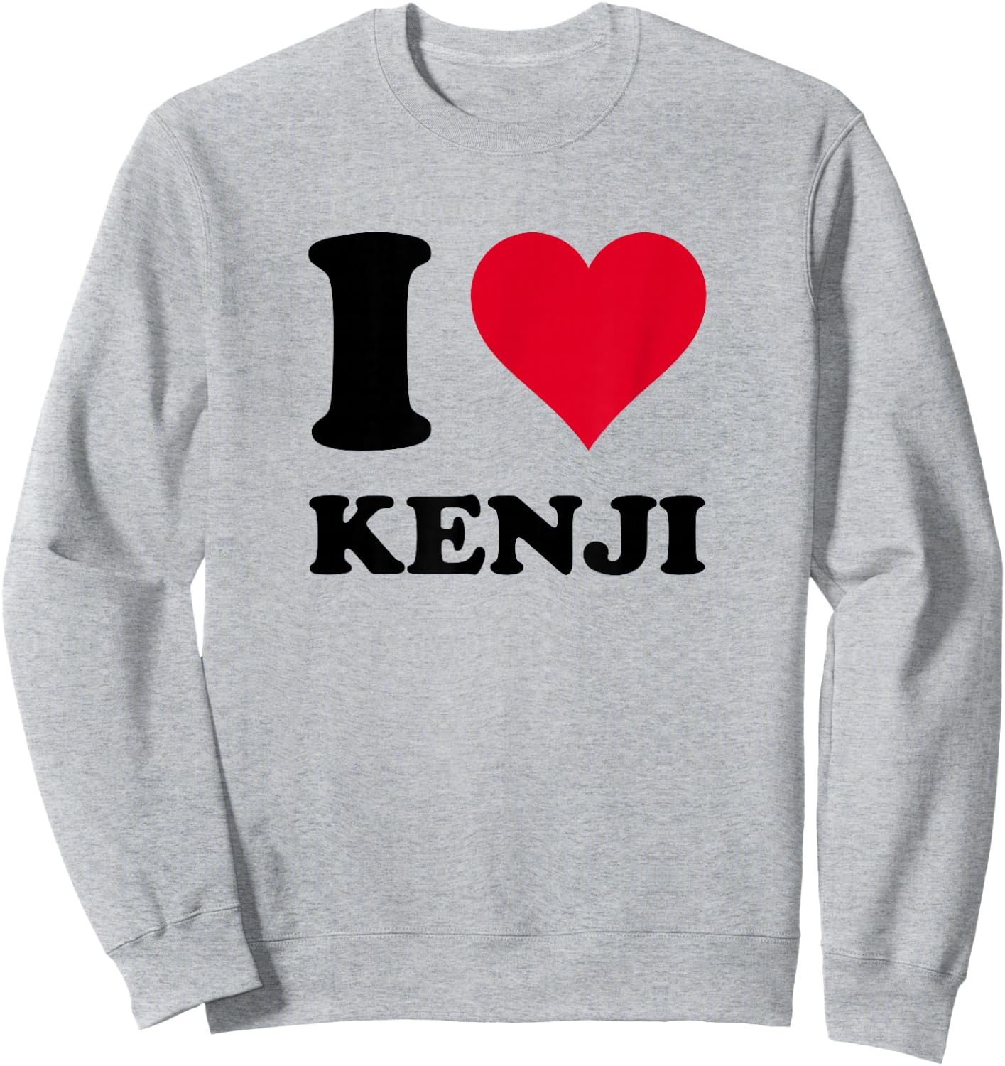 I Love Kenji , white, S Sweatshirt - Sweatshirt | Ash