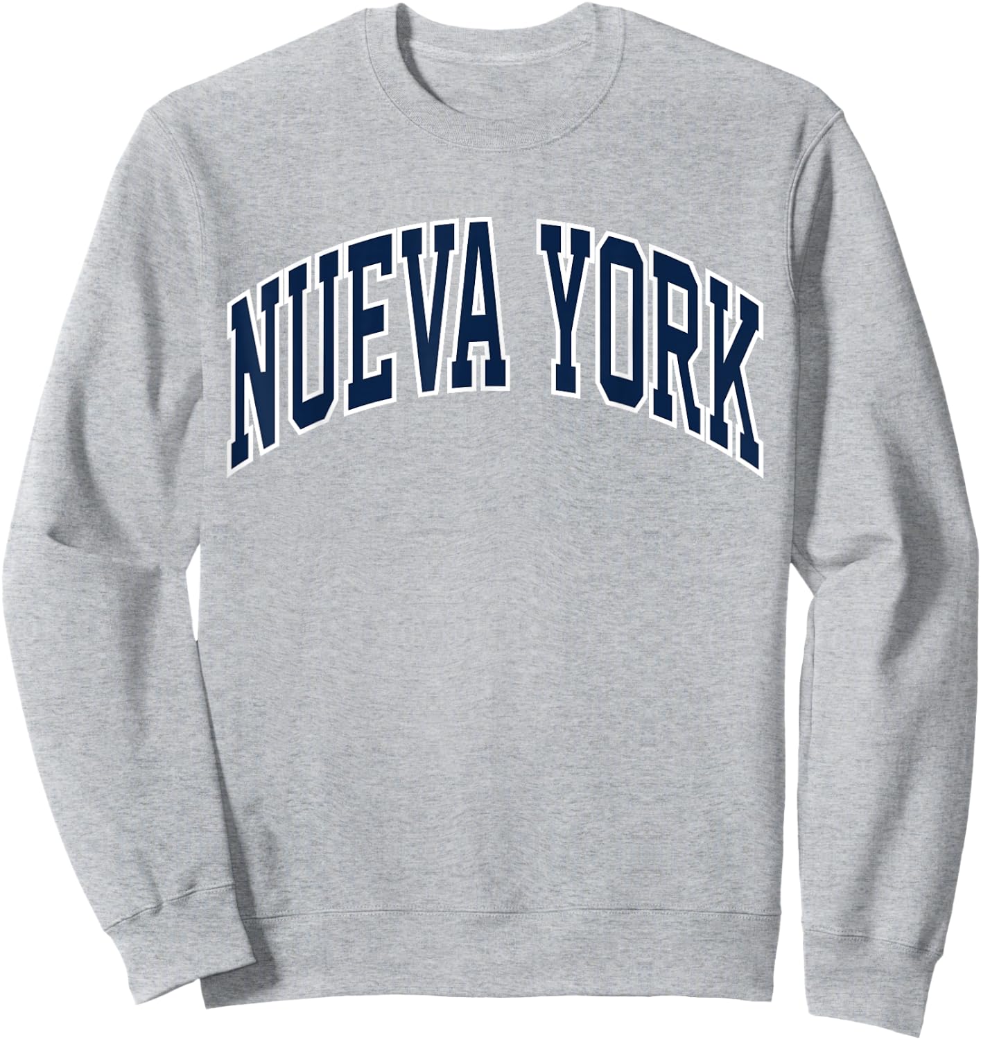 Retro New York Throwback Souvenir Classic Nueva York NY Blue Sweatshirt - Sweatshirt | Ash