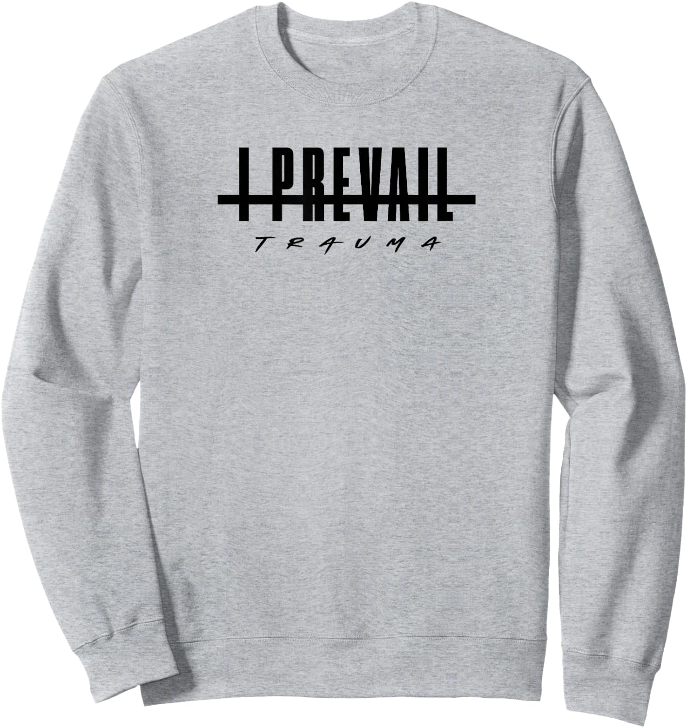 I Prevail - Diagonal - Official Merchandise Sweatshirt - Sweatshirt | Ash
