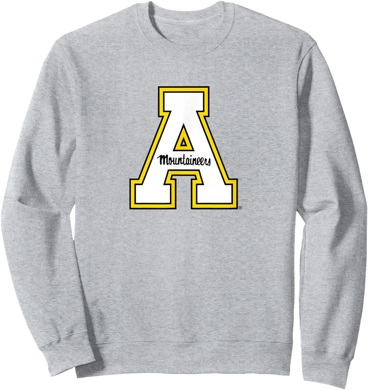 App State University Mountaineers Apparel Sweatshirt - Sweatshirt | Ash