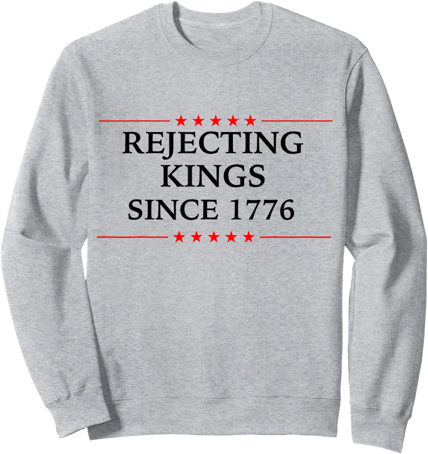 Funny 4th of July for Democrats Sweatshirt - Sweatshirt | Ash