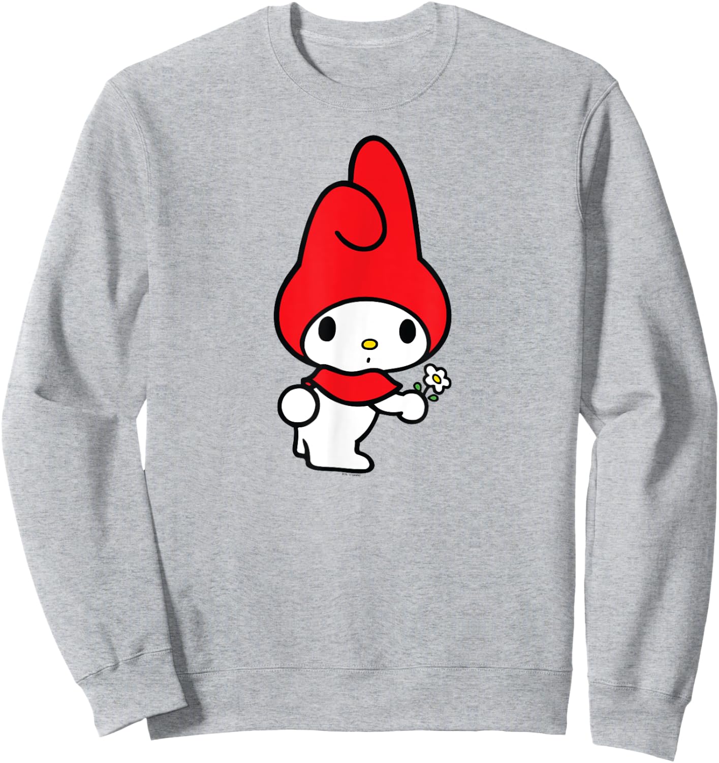 My Melody Flower Sweatshirt - Sweatshirt | Ash