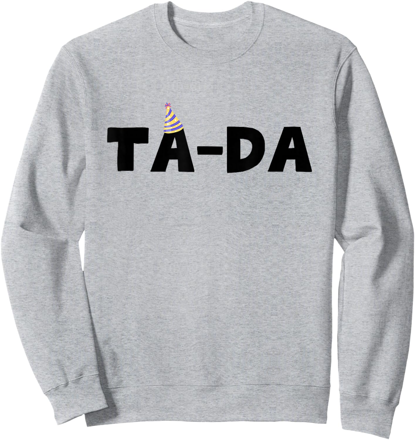 TA-DA Carnival Mood Costume , White Sweatshirt - Sweatshirt | Ash