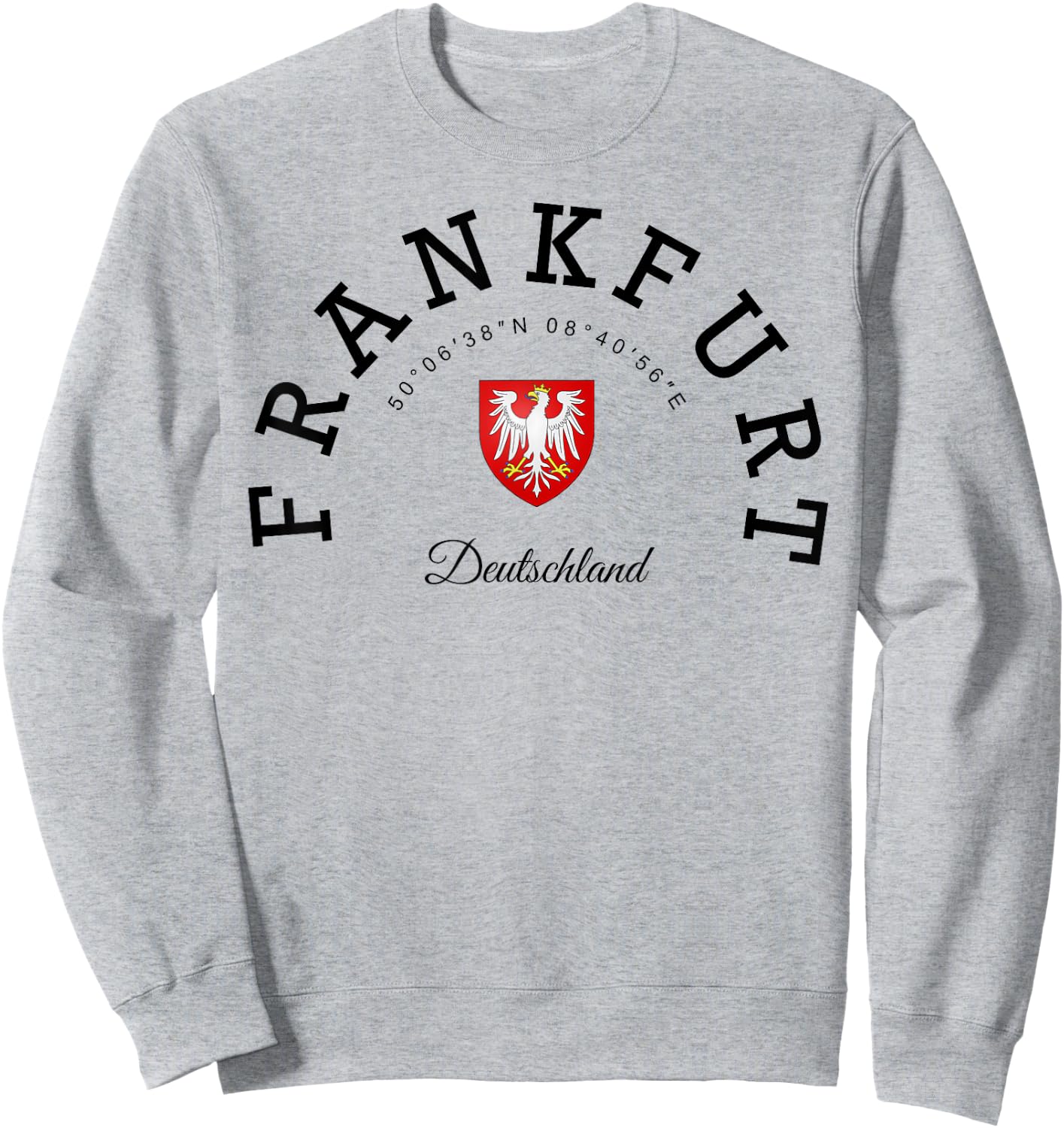 Frankfurt Germany family trip Frankfurt gift Frankfurt Sweatshirt - Sweatshirt | Ash