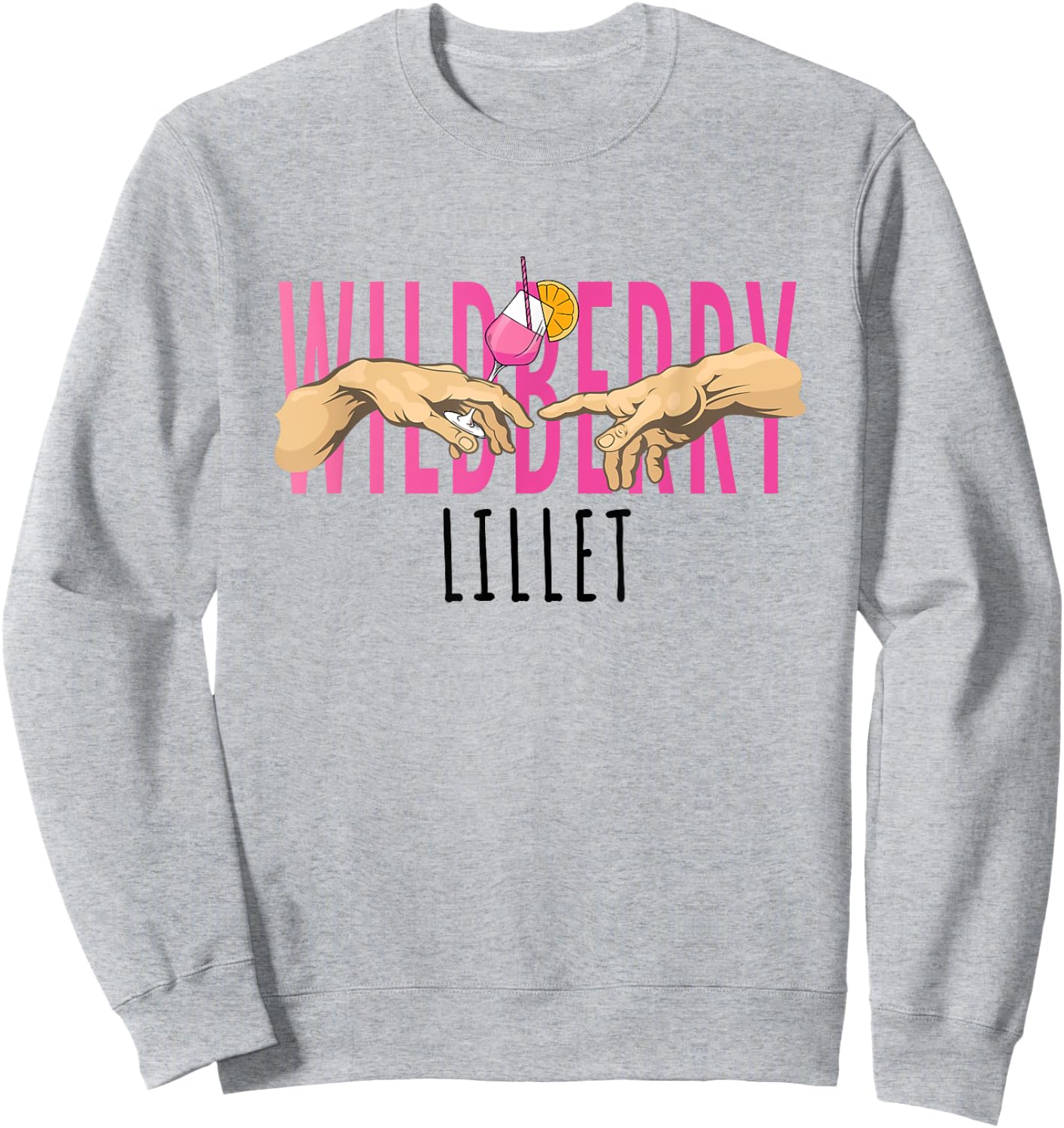 Summer Sun and Wildberry Lillet Sweatshirt - Sweatshirt | Ash