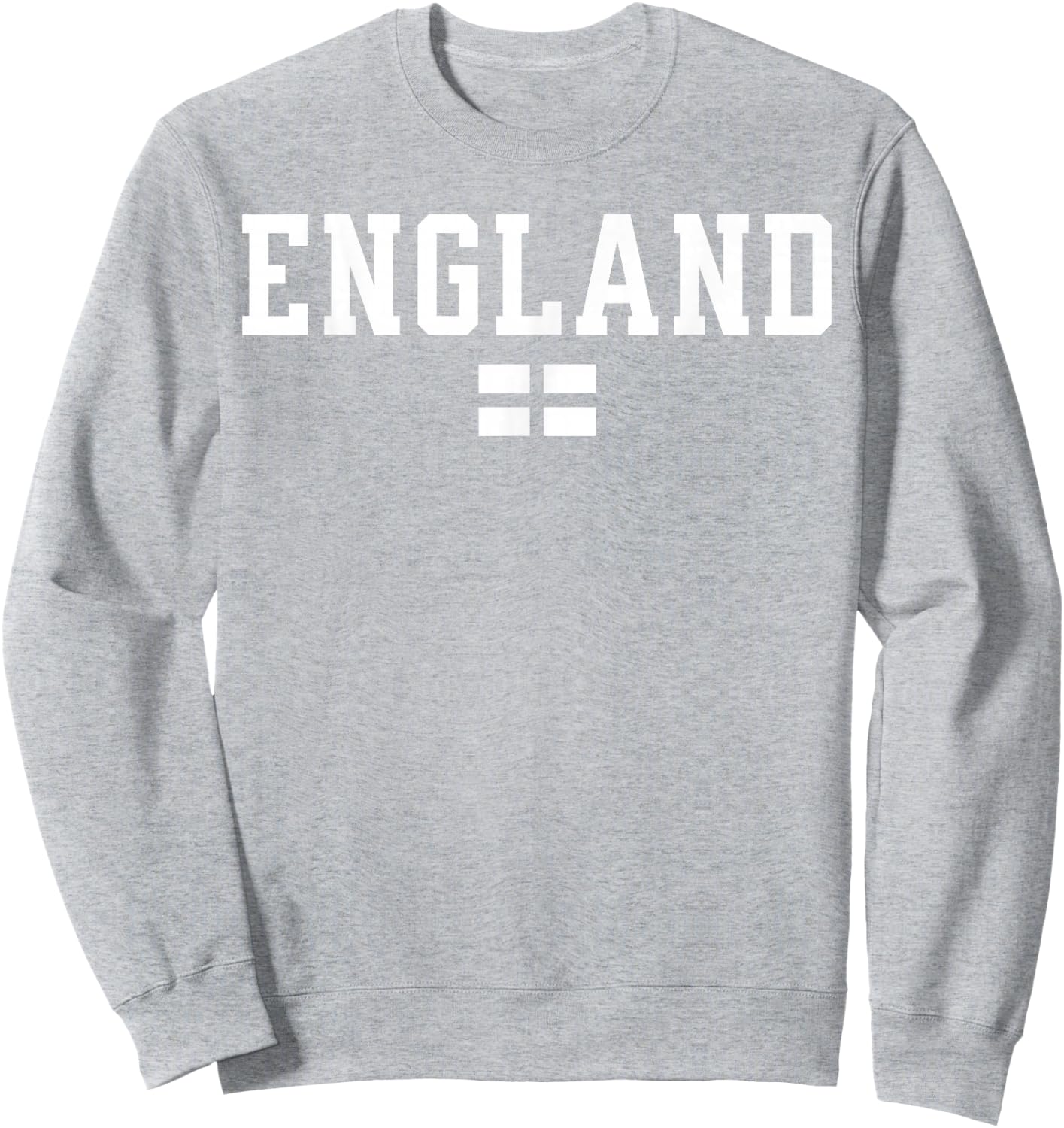 England English Flag White Red Sweatshirt - Sweatshirt | Ash