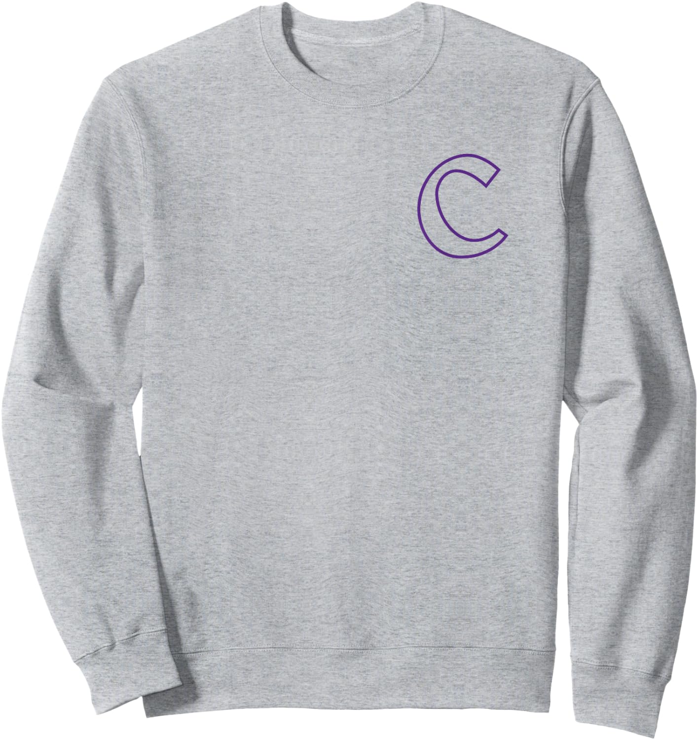 Clemson Tigers Front/Back Classic Orange Officially Licensed Sweatshirt - Sweatshirt | Ash