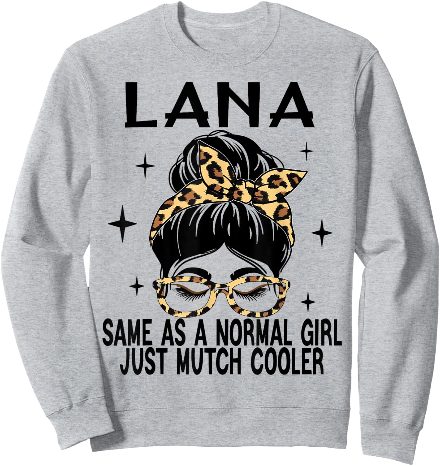LANA Costume Cute Definition Personalized Name LANA Sweatshirt - Sweatshirt | Ash