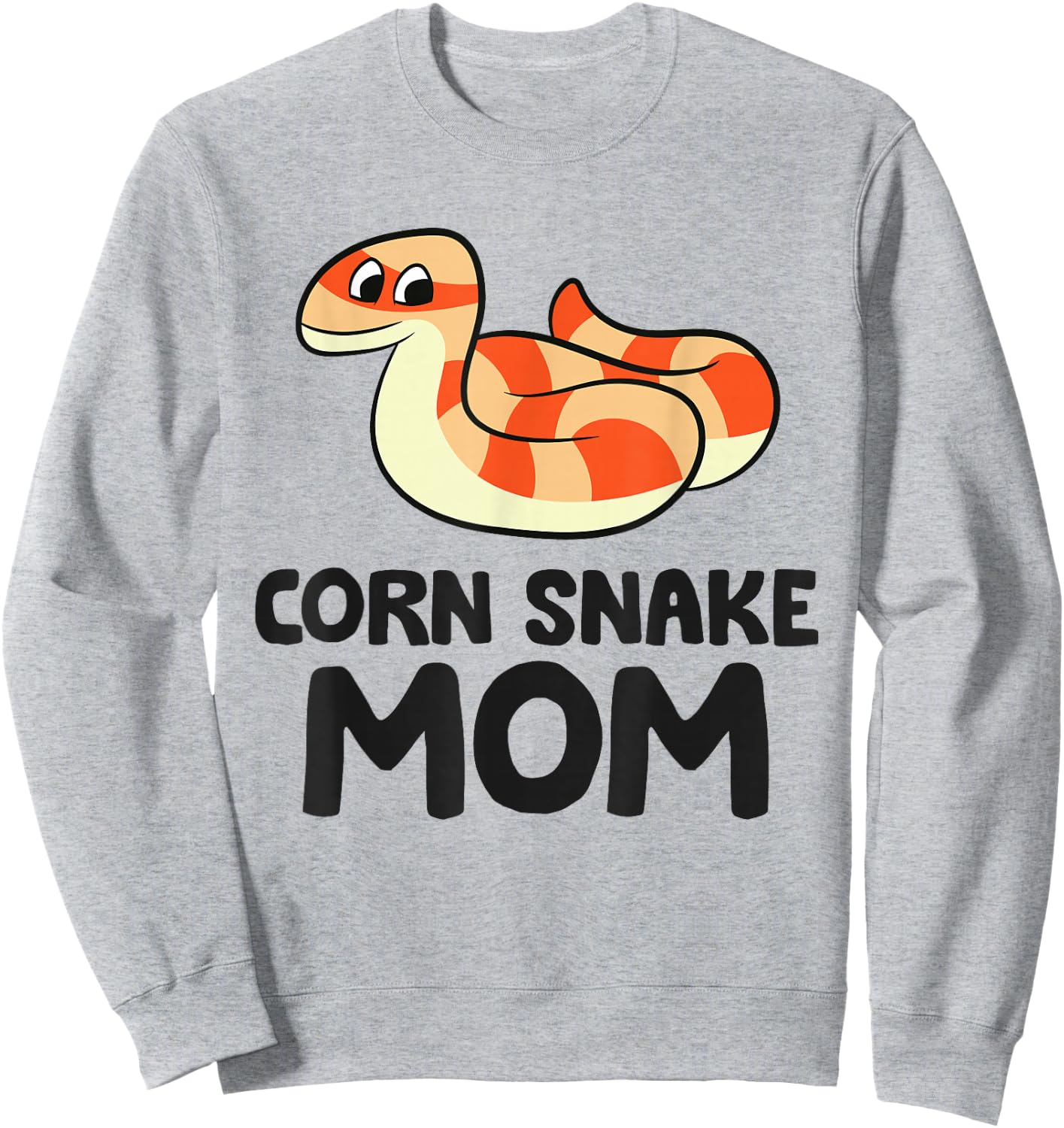 Corn Snake Pet Snake Funny Corn Snake Mom Sweatshirt - Sweatshirt | Ash