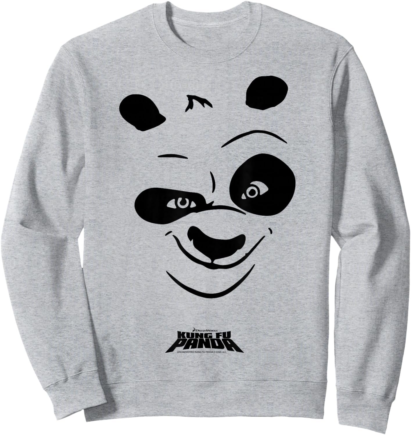 Halloween Big Face Costume Po Sweatshirt - Sweatshirt | Ash
