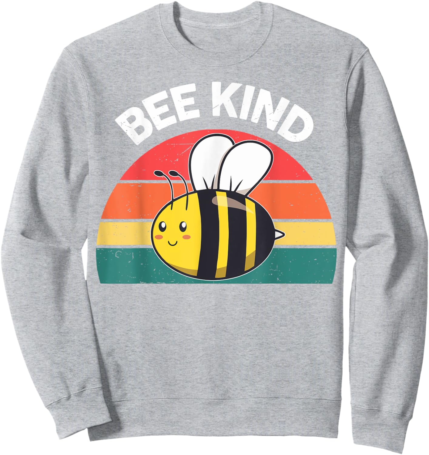 Boys Bee Kind Shirt Kindness Kids Girls Women Toddler Bee Sweatshirt - Sweatshirt | Ash