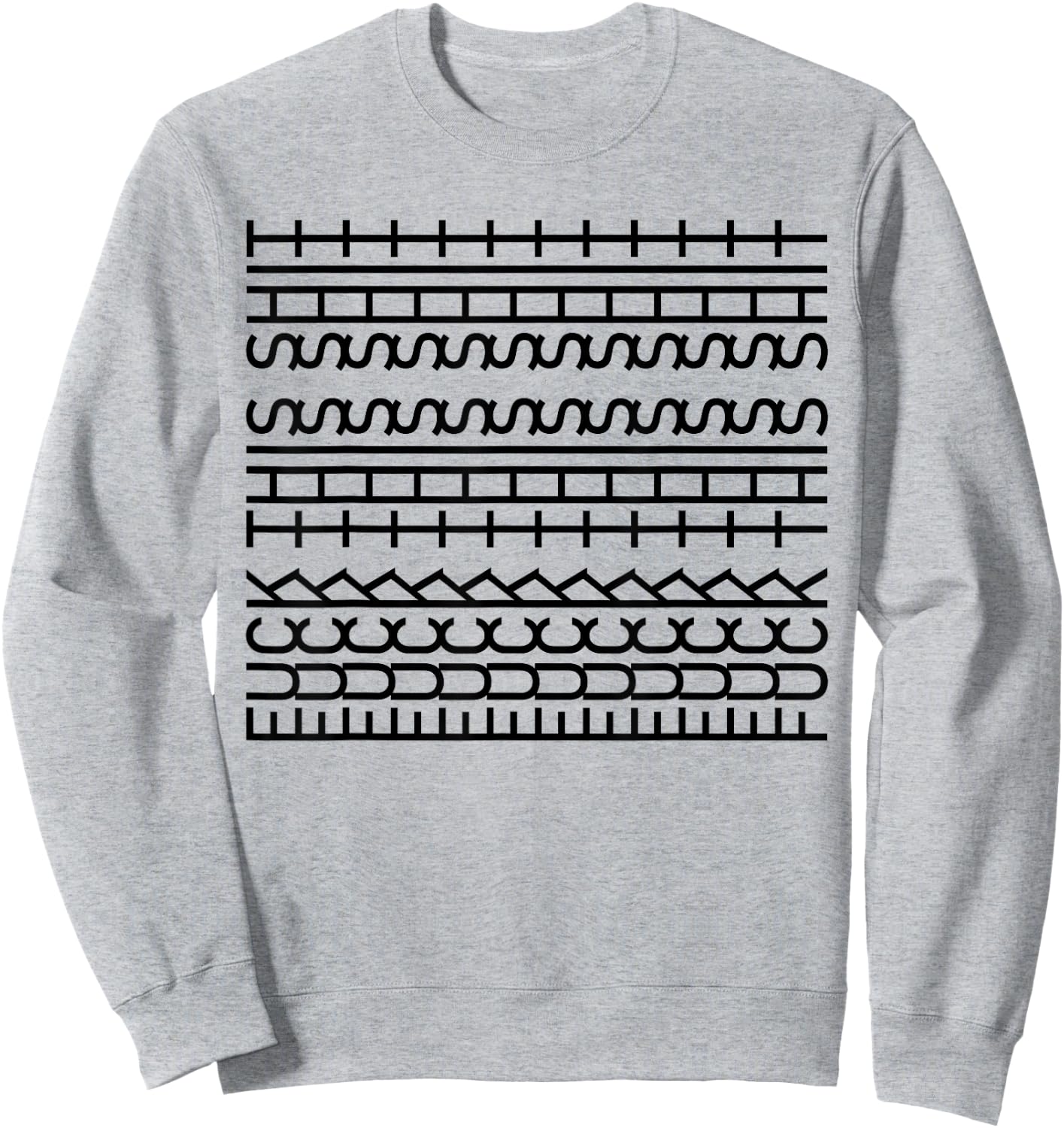 Funny Hidden Message Sweatshirt - Sweatshirt | Ash