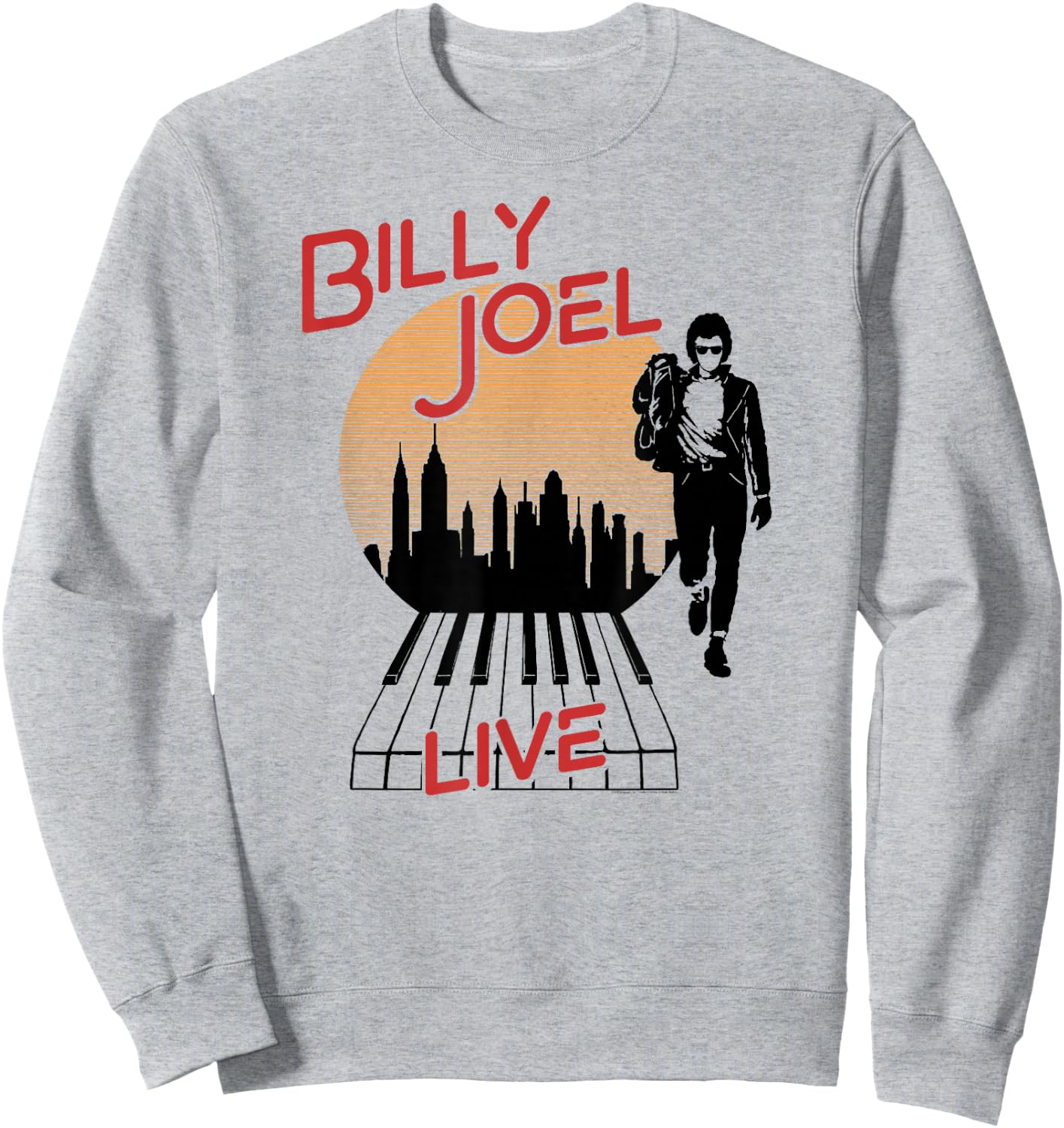 Billy Joel - Live in the City Sweatshirt - Sweatshirt | Ash