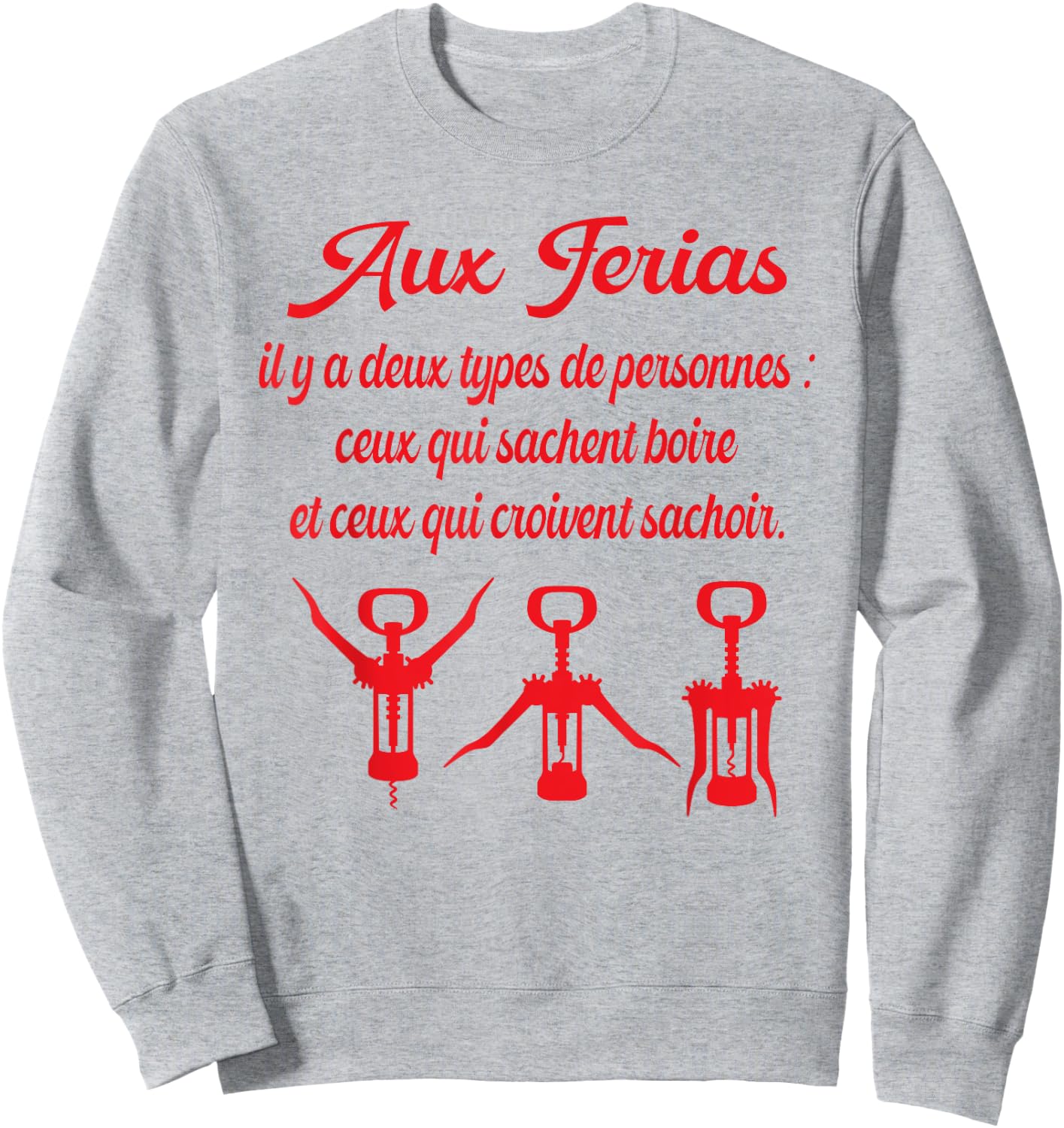 Feria Shooting Cap Drinking Aperitif Moderation Basque Country Tapas Sweatshirt - Sweatshirt | Ash