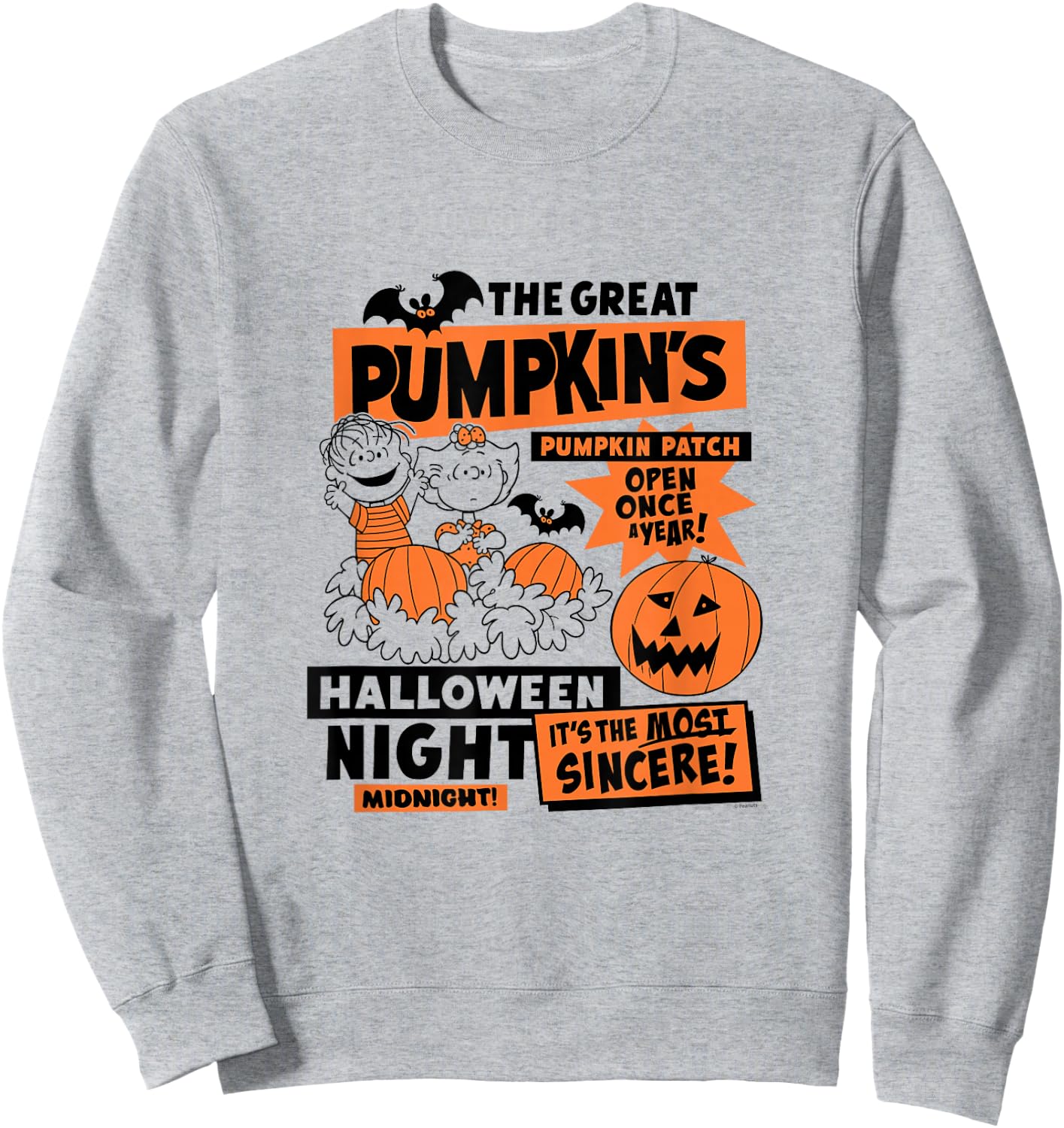 Great Pumpkin Patch Sweatshirt - Sweatshirt | Ash