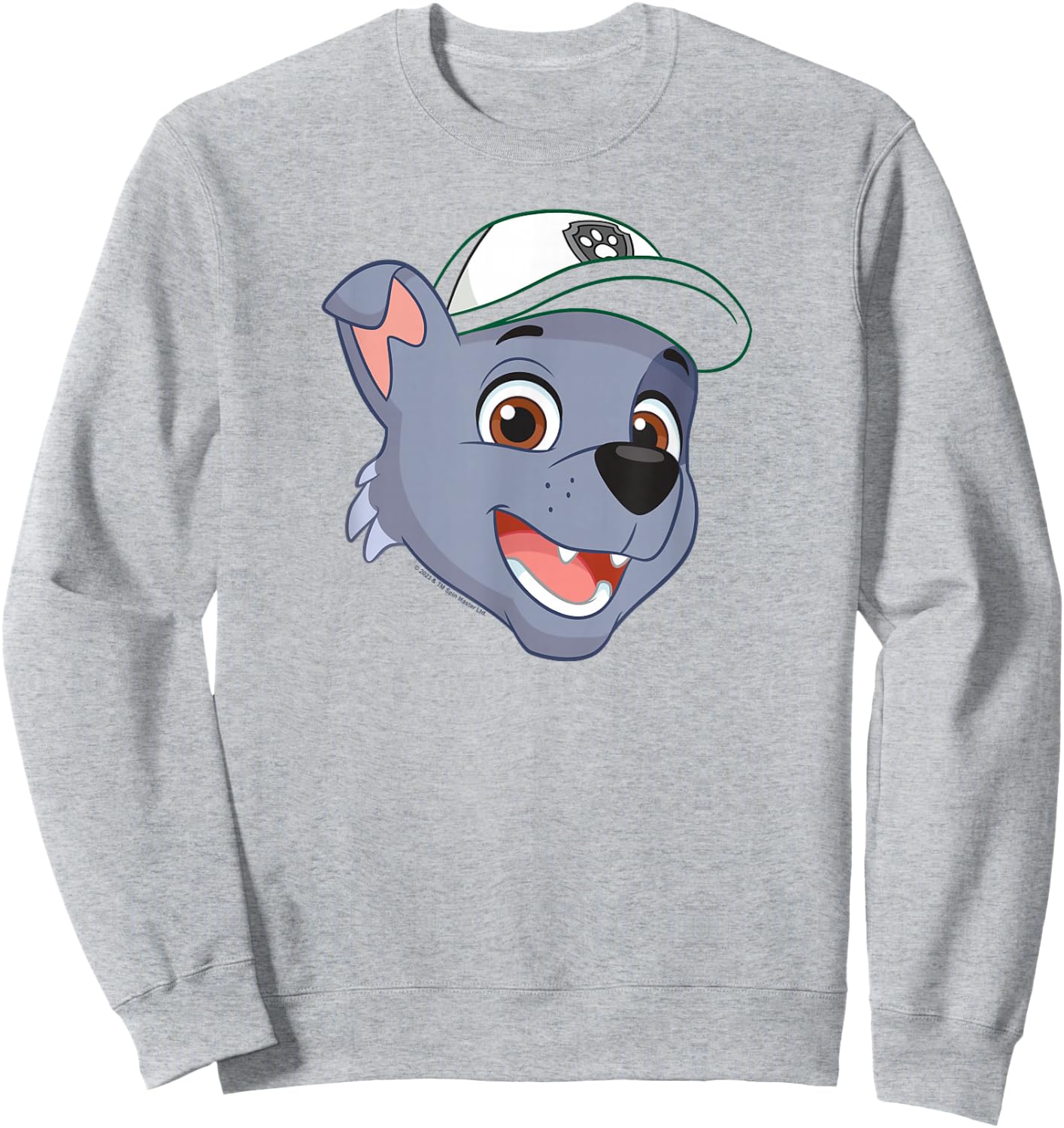 PAW Patrol Rocky Grin , Green Sweatshirt - Sweatshirt | Ash