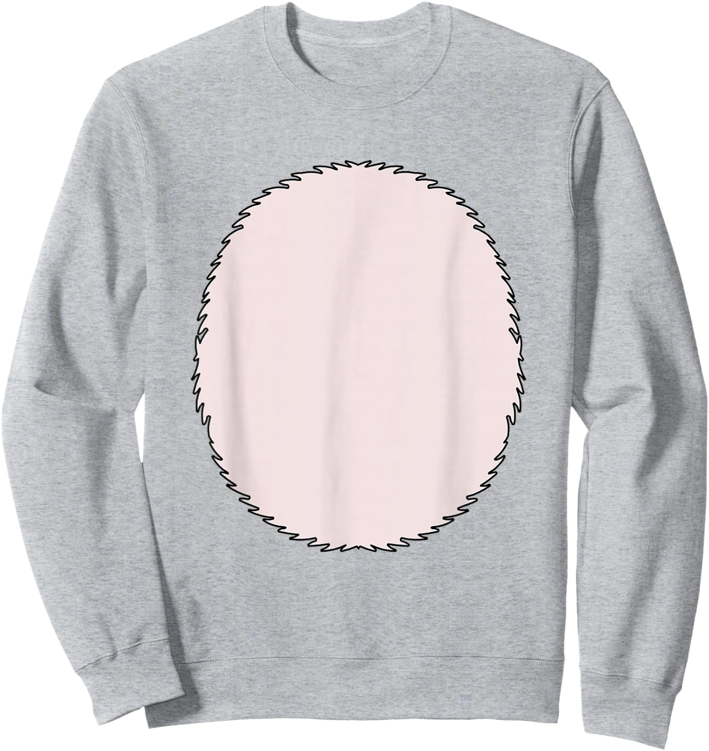 Pig Snout Costume Pig in a Blanket Costume Adult Pig Costume Sweatshirt - Sweatshirt | Ash