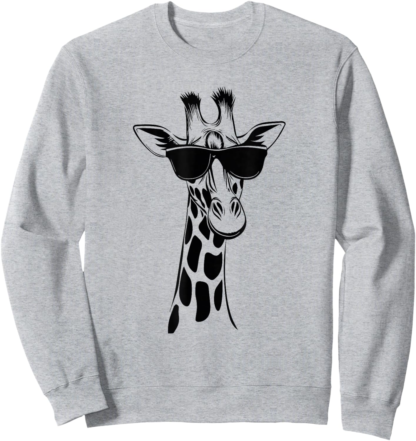 Giraffe Sweatshirt - Sweatshirt | Ash