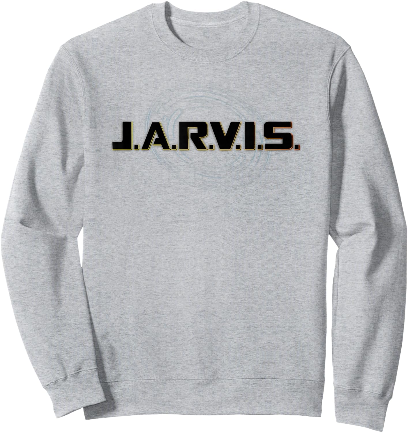 Marvel Tony Stark J.A.R.V.I.S. Logo Sweatshirt - Sweatshirt | Ash