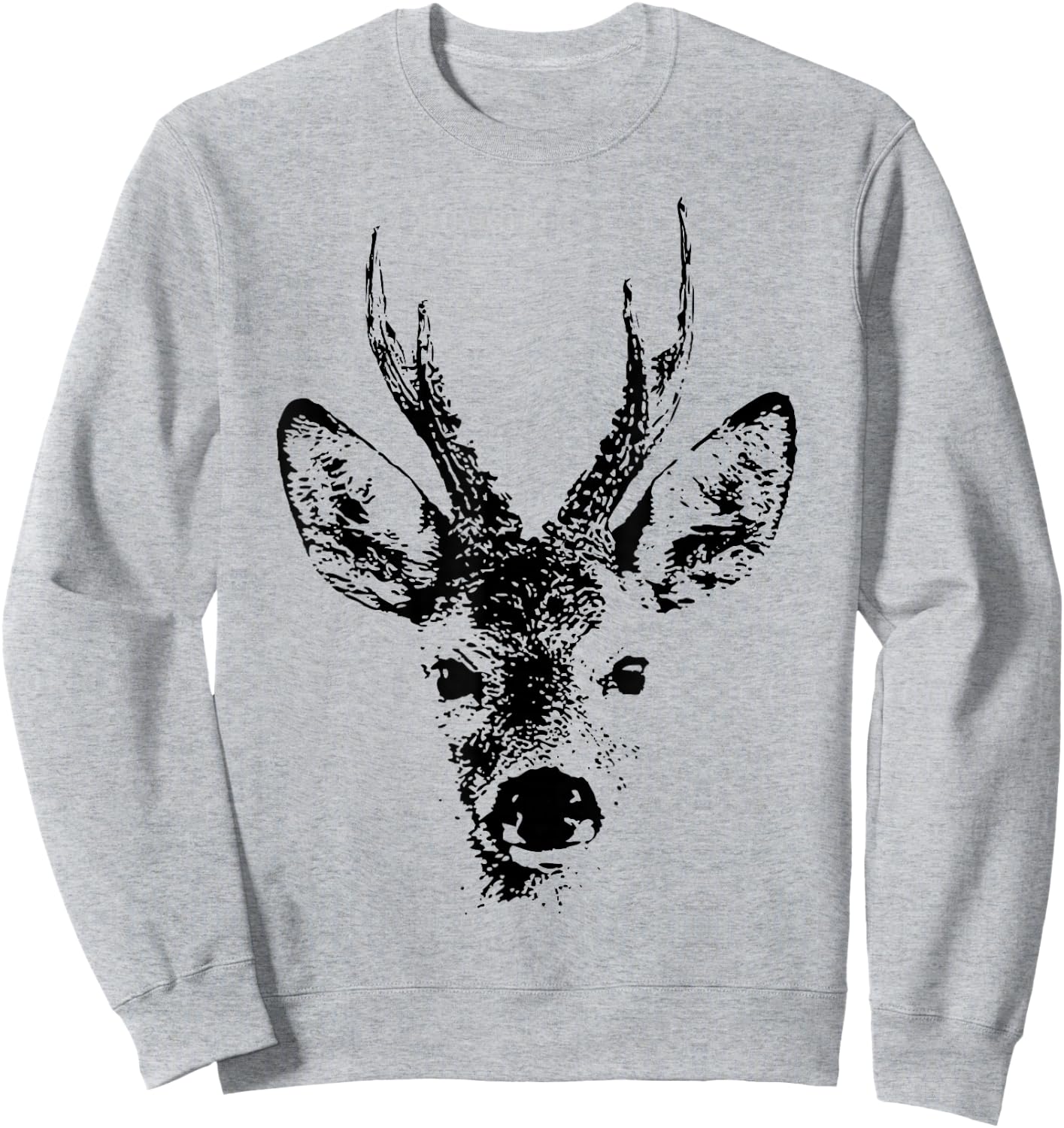 REH Rehbock Jagd Sweatshirt - Sweatshirt | Ash