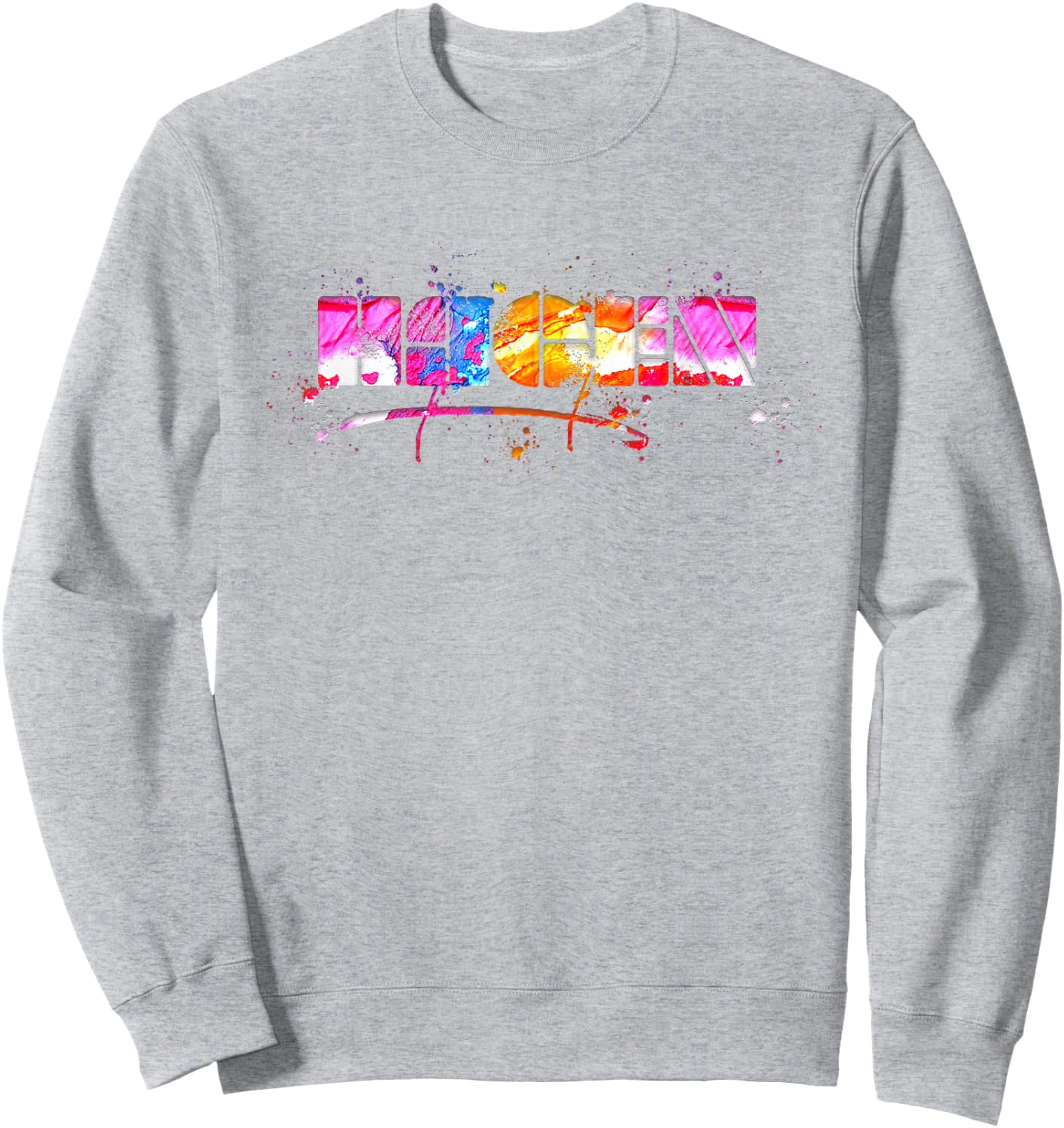 Aquarell-Hagen – Hagen Schriftzug, Souvenir Sweatshirt - Sweatshirt | Ash