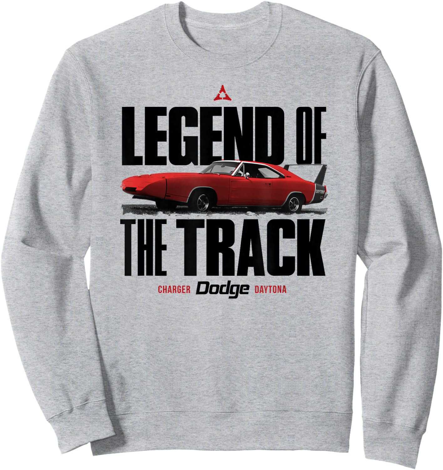 The Legend of the Track of the Dodge Charger Daytona , white, S Sweatshirt - Sweatshirt | Ash