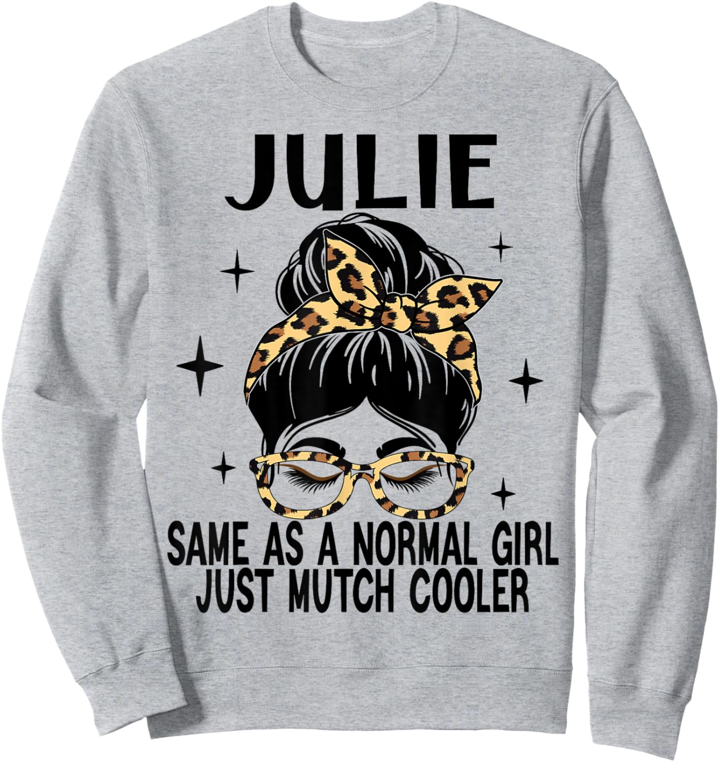 JULIE Costume Cute Definition Personalized Name JULIE Sweatshirt - Sweatshirt | Ash