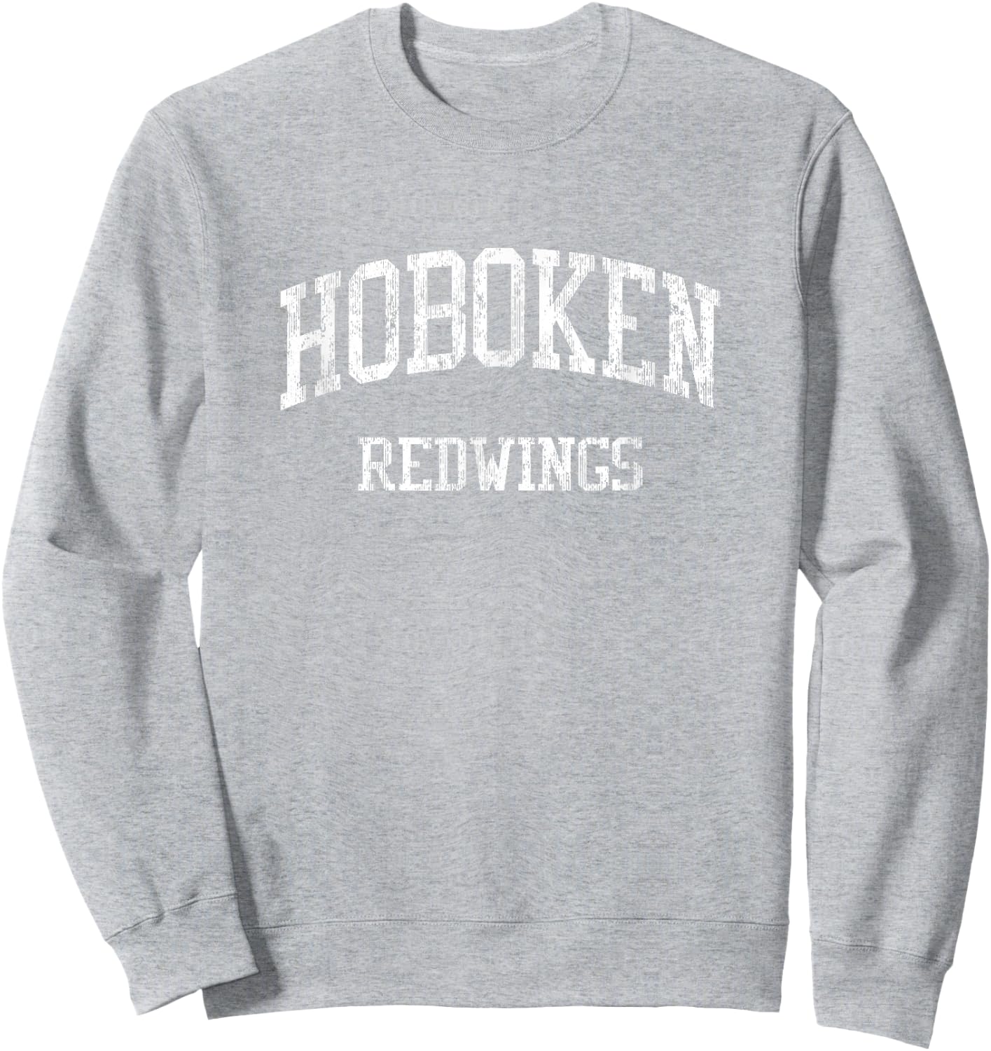 Hoboken High School HS Hoboken NJ Vintage Sports Sweatshirt - Sweatshirt | Ash